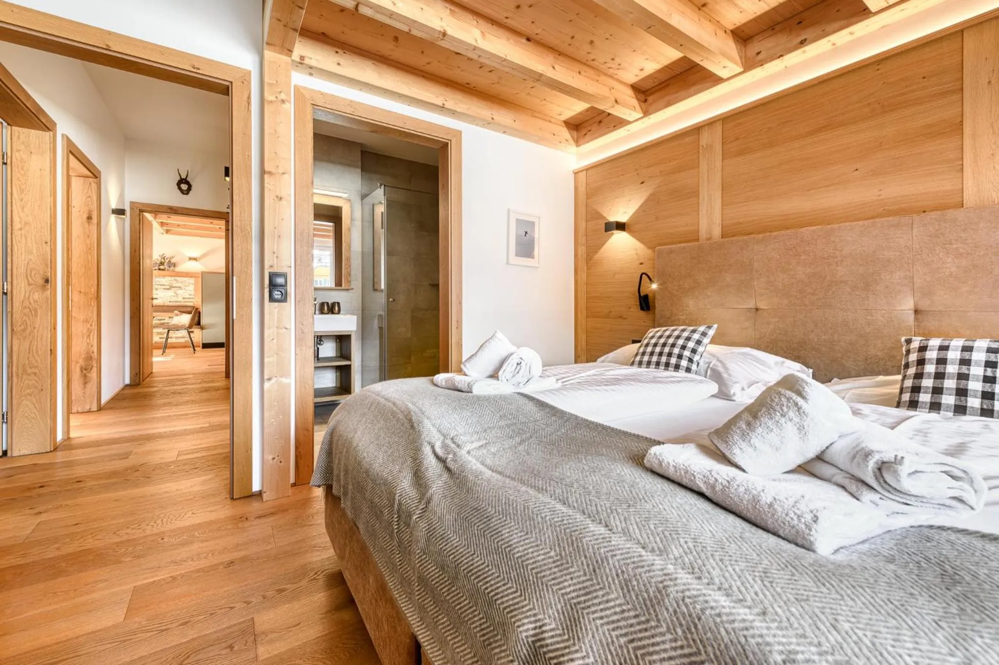 Bed in Arlberg Chalets