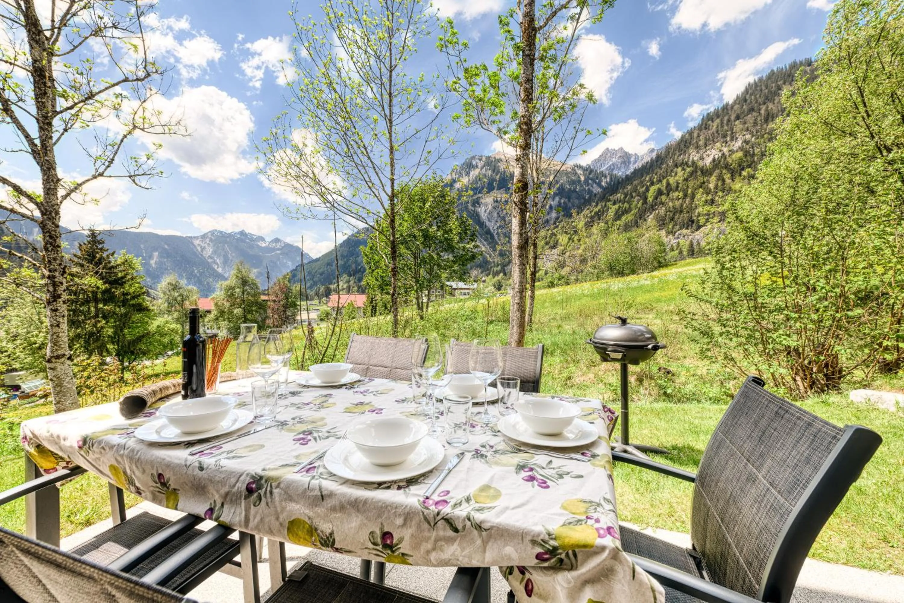 Balcony/Terrace in Arlberg Chalets