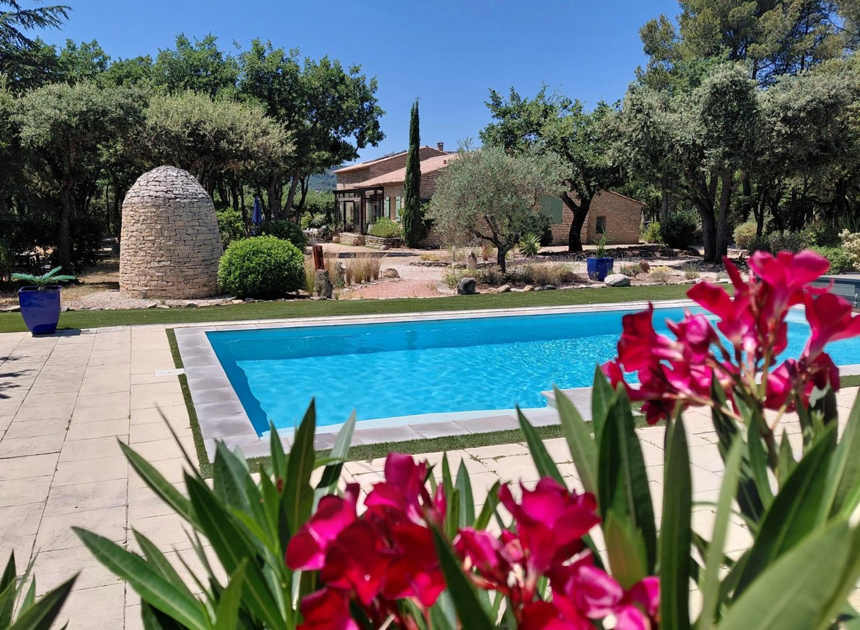 Garden in Mas Val-Chênaie Gordes