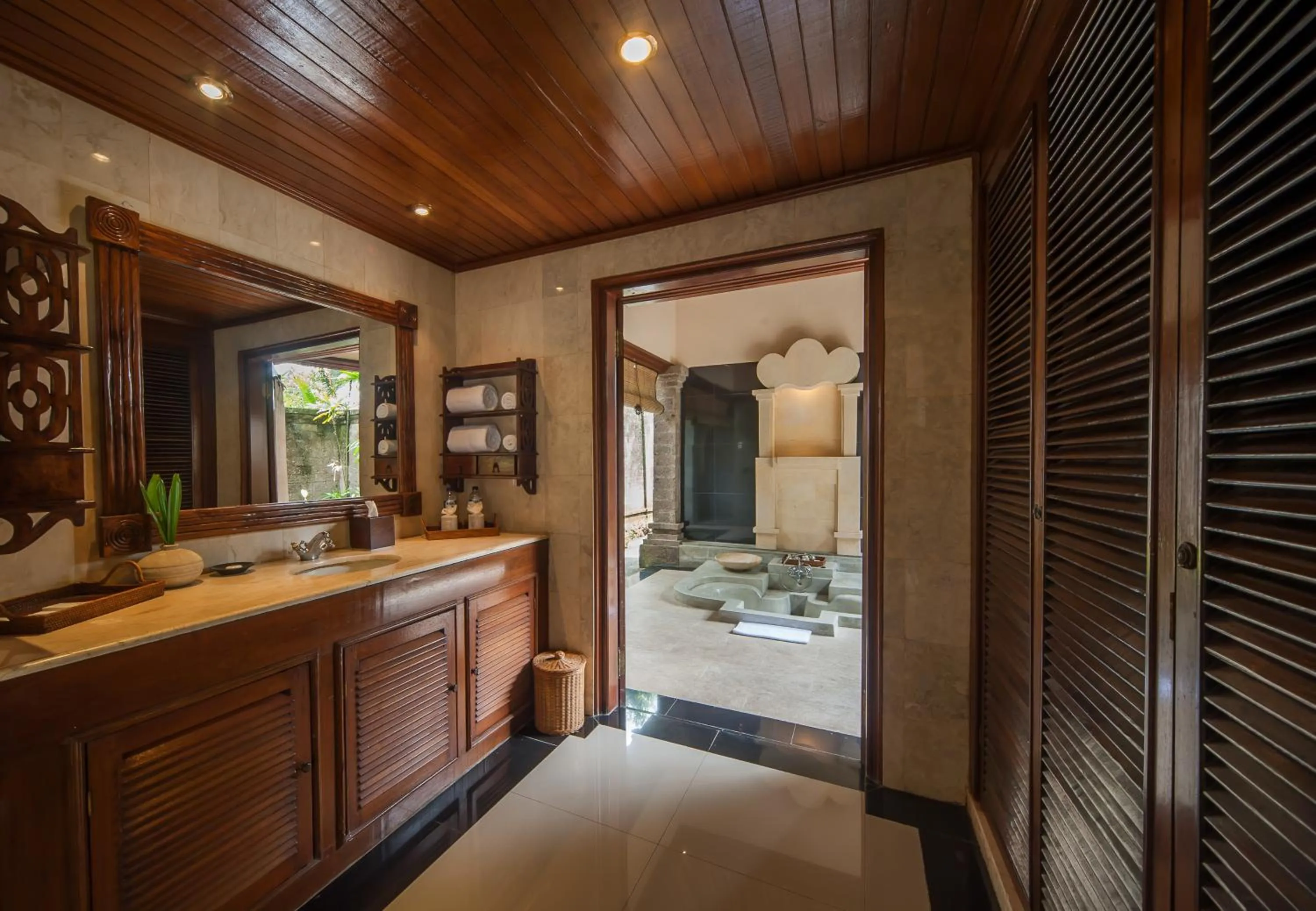 Bathroom, Bed in The Payogan Villa Resort and Spa