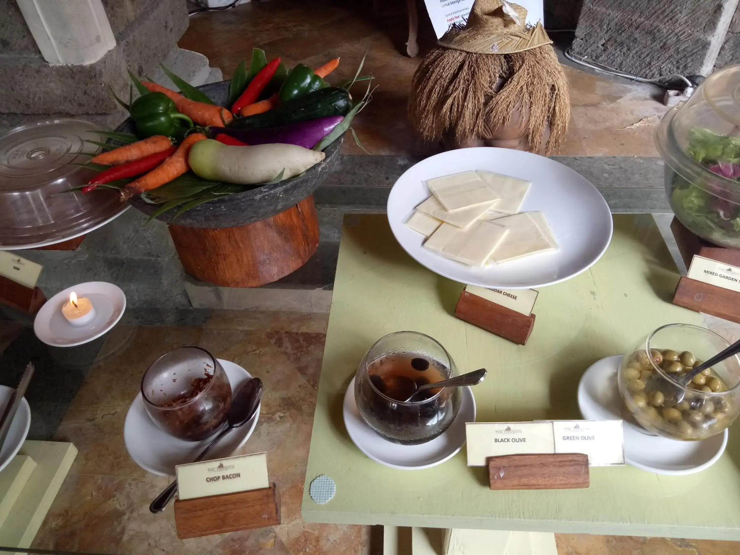 Breakfast in The Payogan Villa Resort and Spa Breakfast in The Payogan Villa Resort and Spa