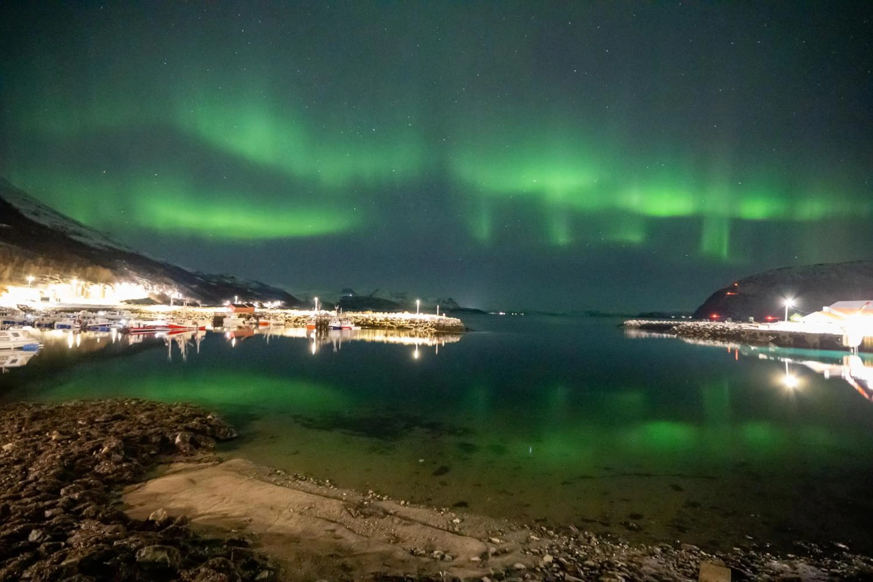 Sea view in Reisafjord Hotel