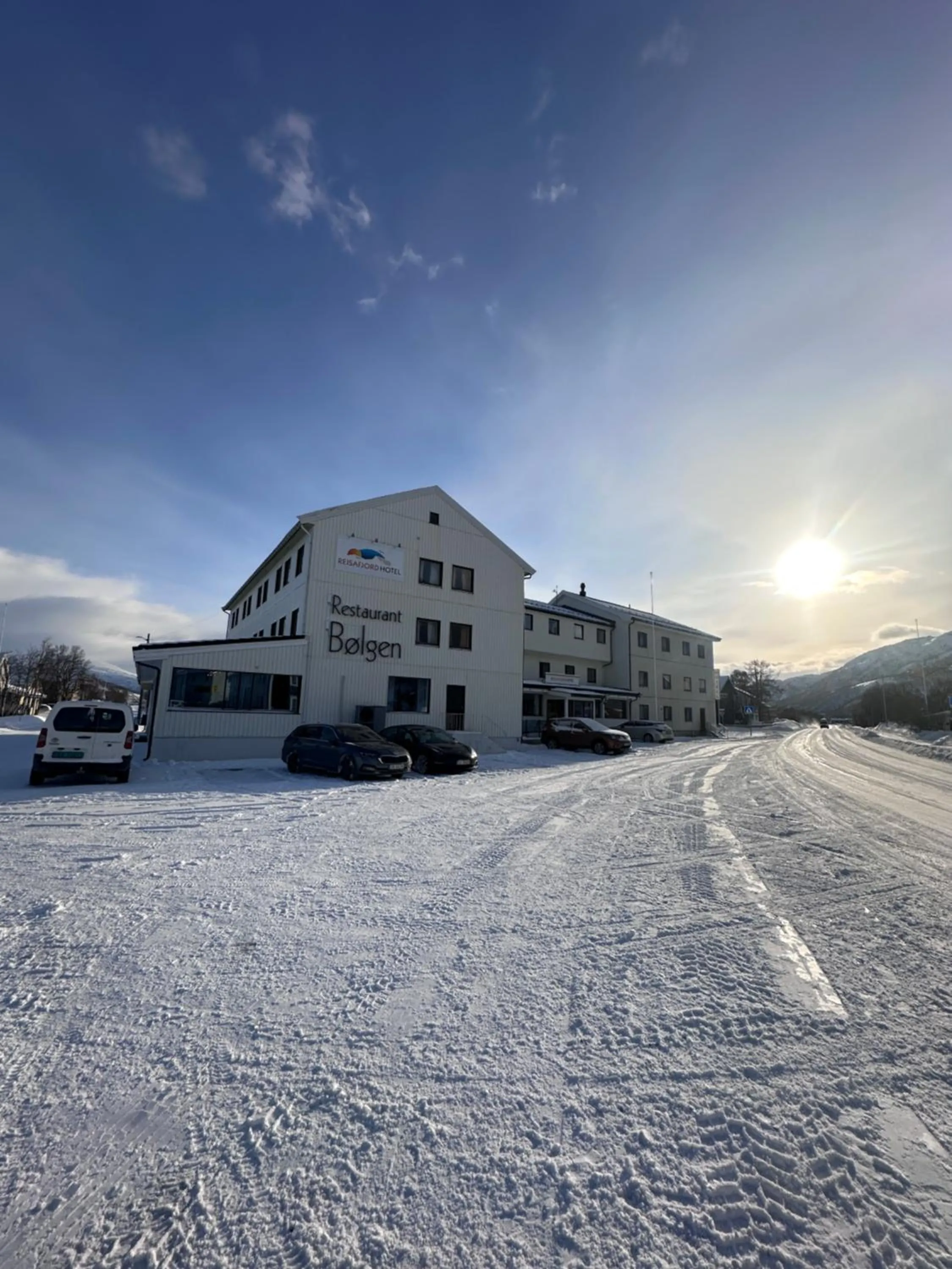 Property building in Reisafjord Hotel