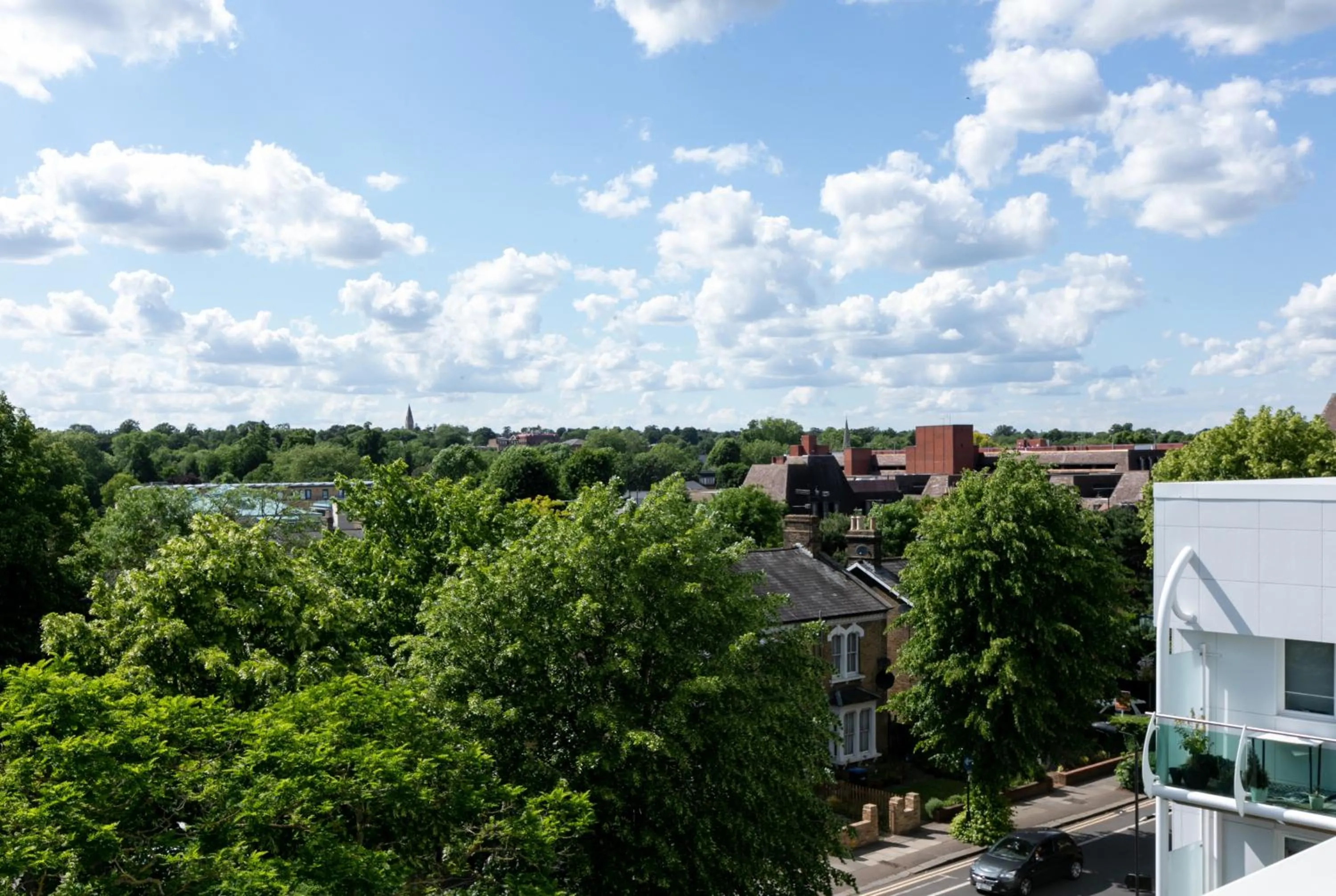 City view in Skyvillion - COZY APARTMENTS in Enfield Town With Free Parking & Wifi