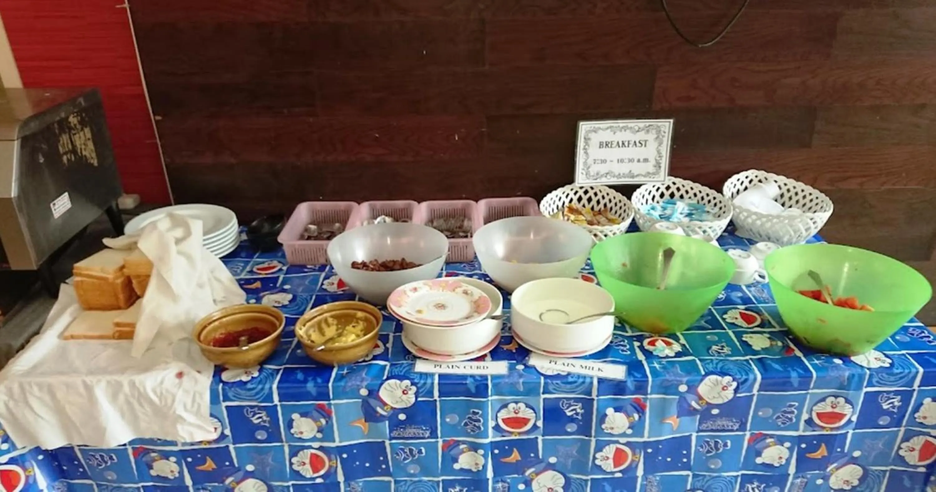 Breakfast in Khurana Inn