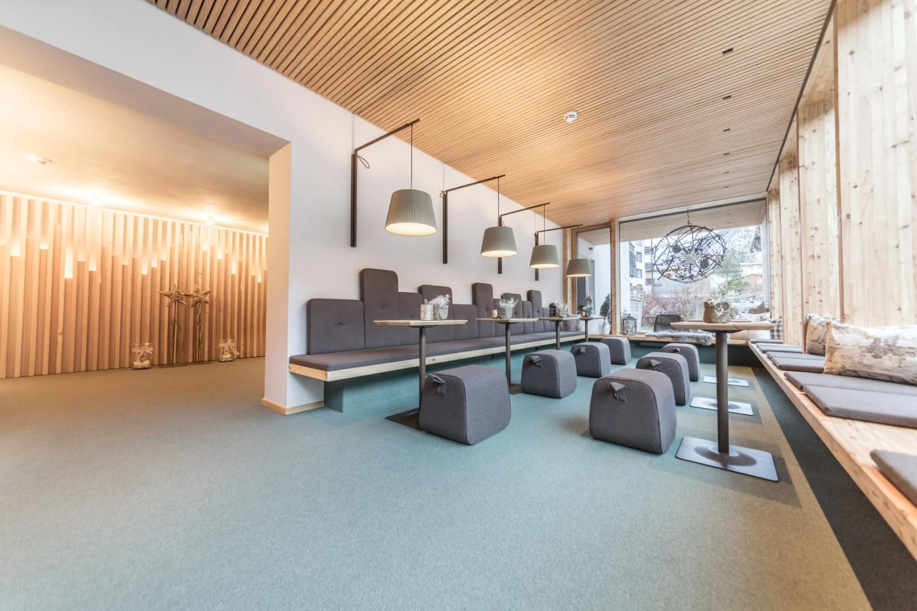 Lobby or reception in Hotel Sonne