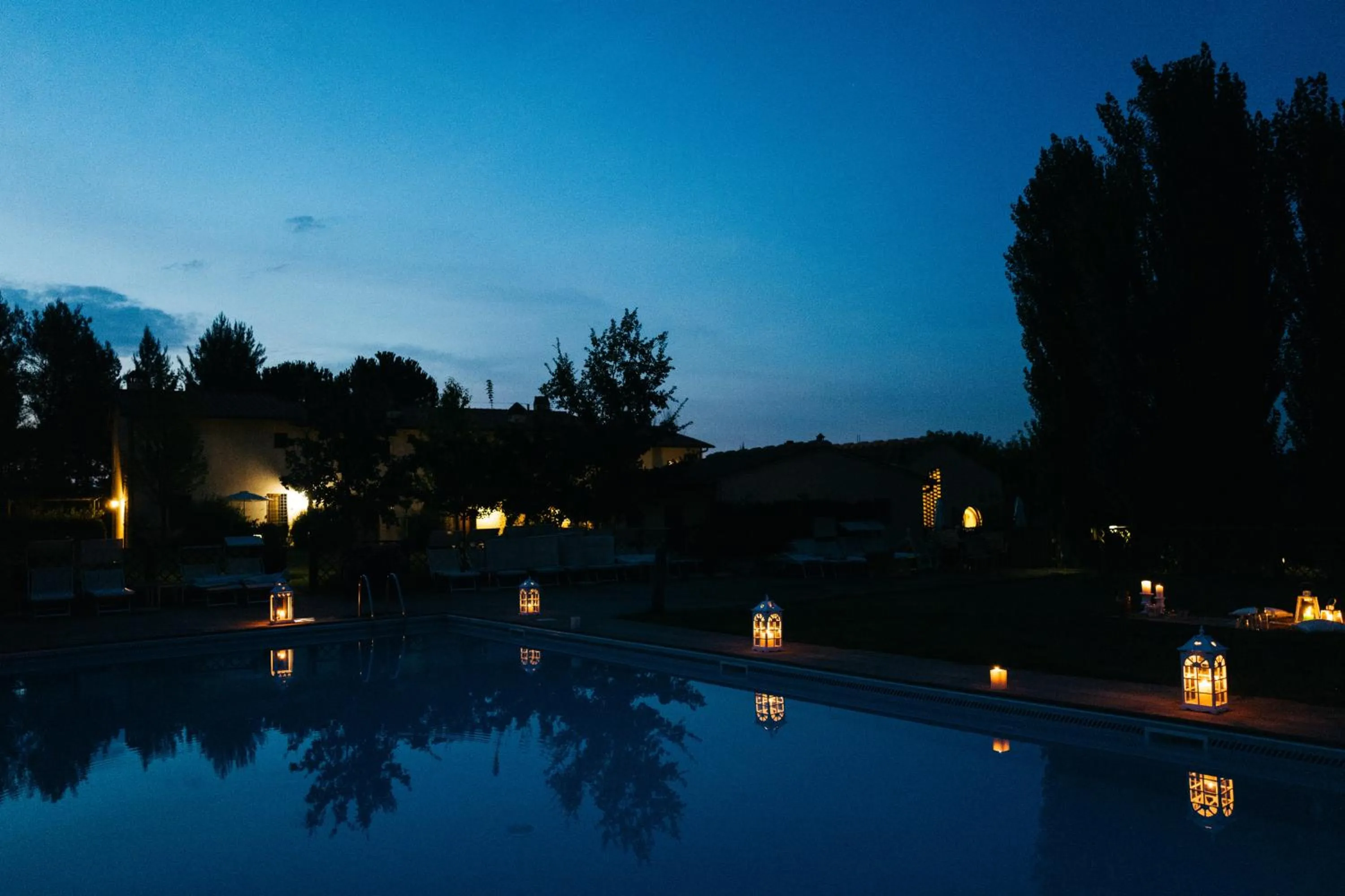 Swimming pool in Gatto Bianco Tizzauli