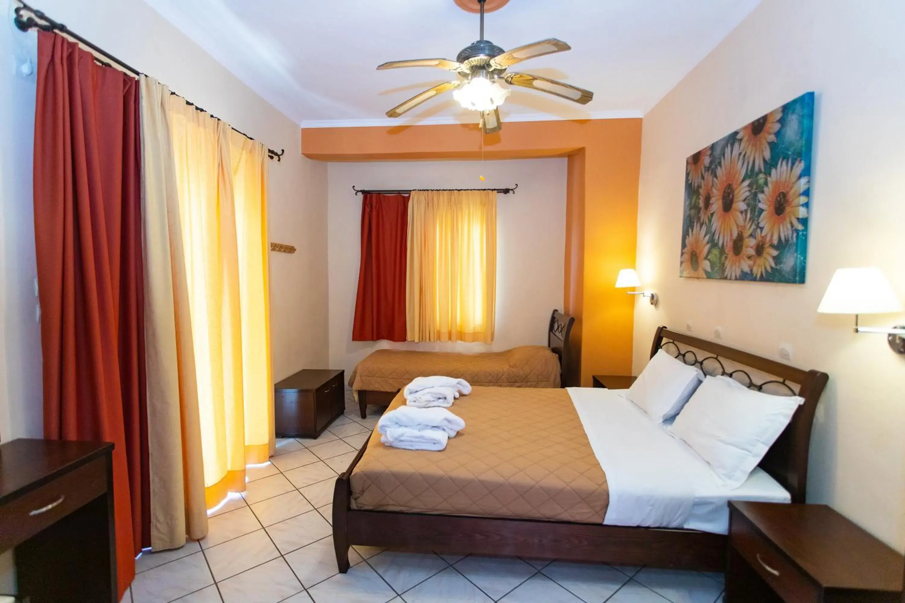 Triple Room with Garden View in Petros Penthouse Triple Room with Garden View in Petros Penthouse