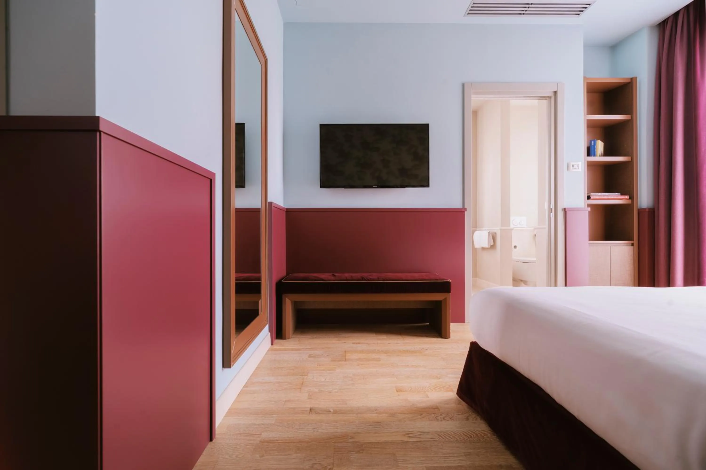 Bedroom, Bed in Hotel Miramare