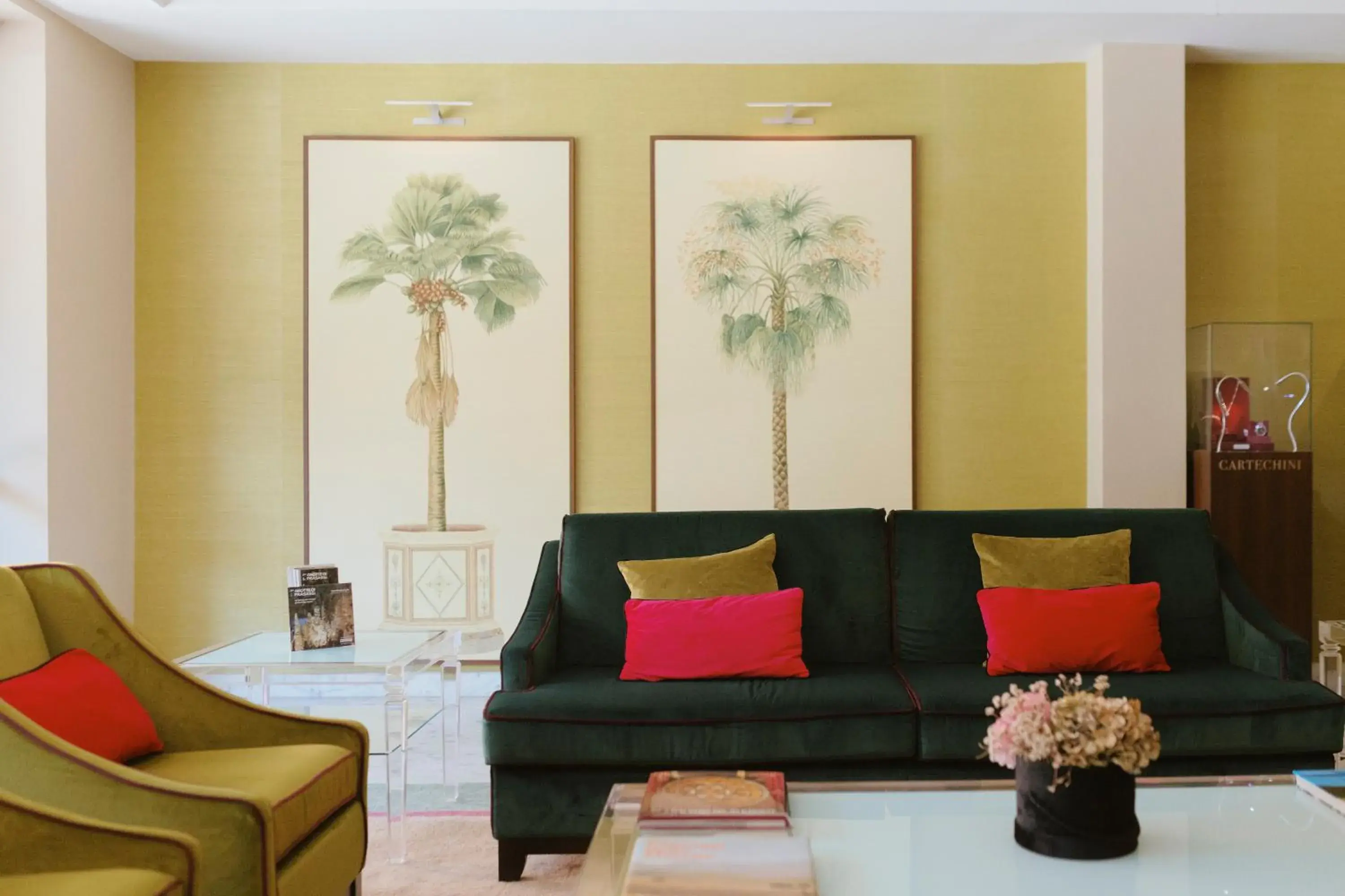 Lobby or reception in Hotel Miramare Lobby or reception in Hotel Miramare