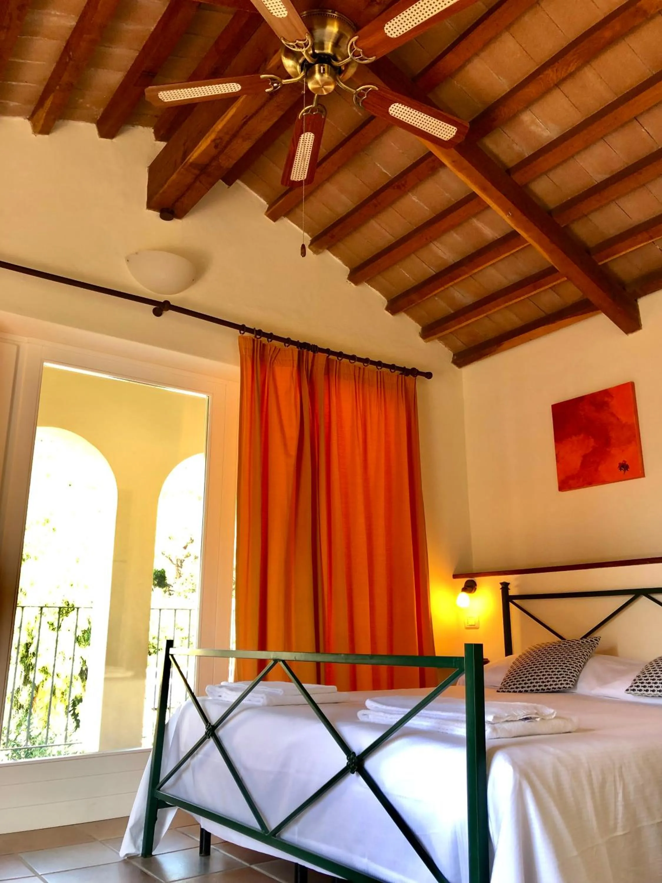 Bed in Hotel Santo Stefano