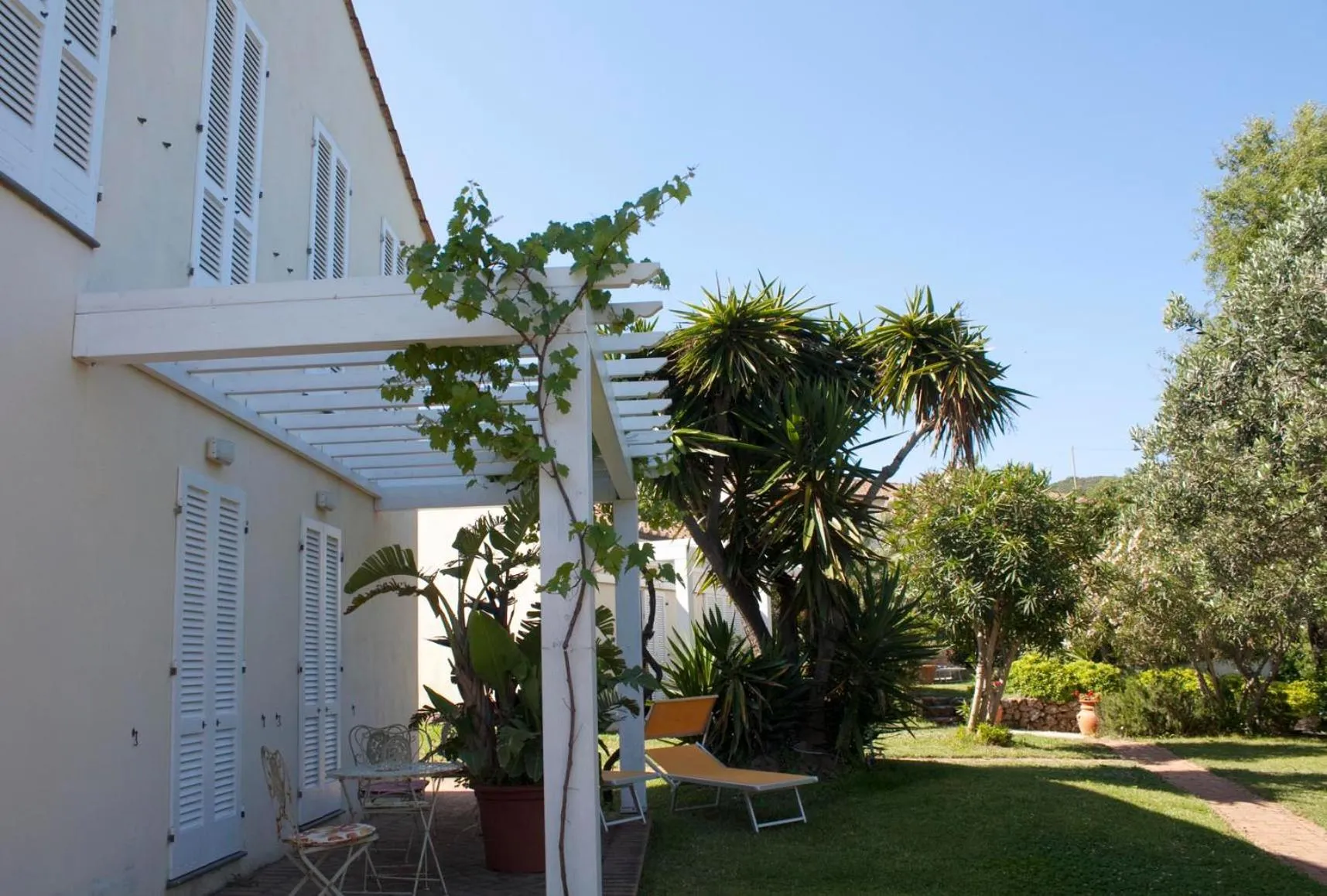 Balcony/Terrace in Hotel Santo Stefano