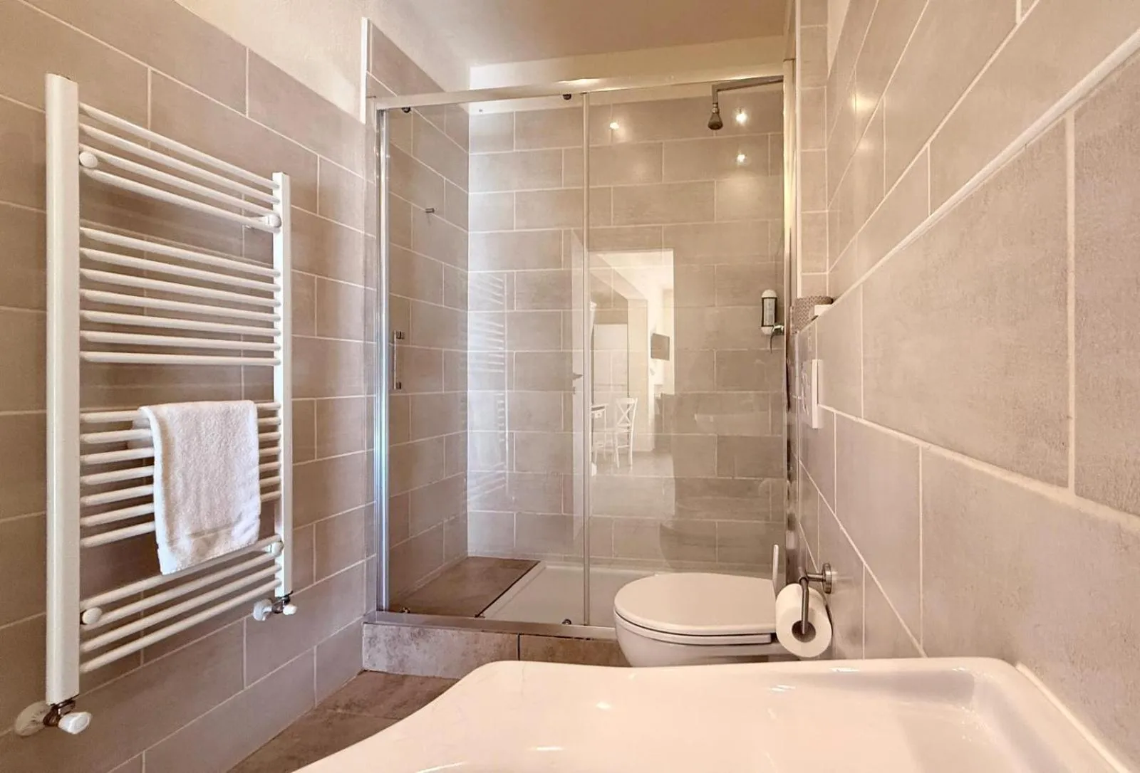 Shower in Hotel Santo Stefano