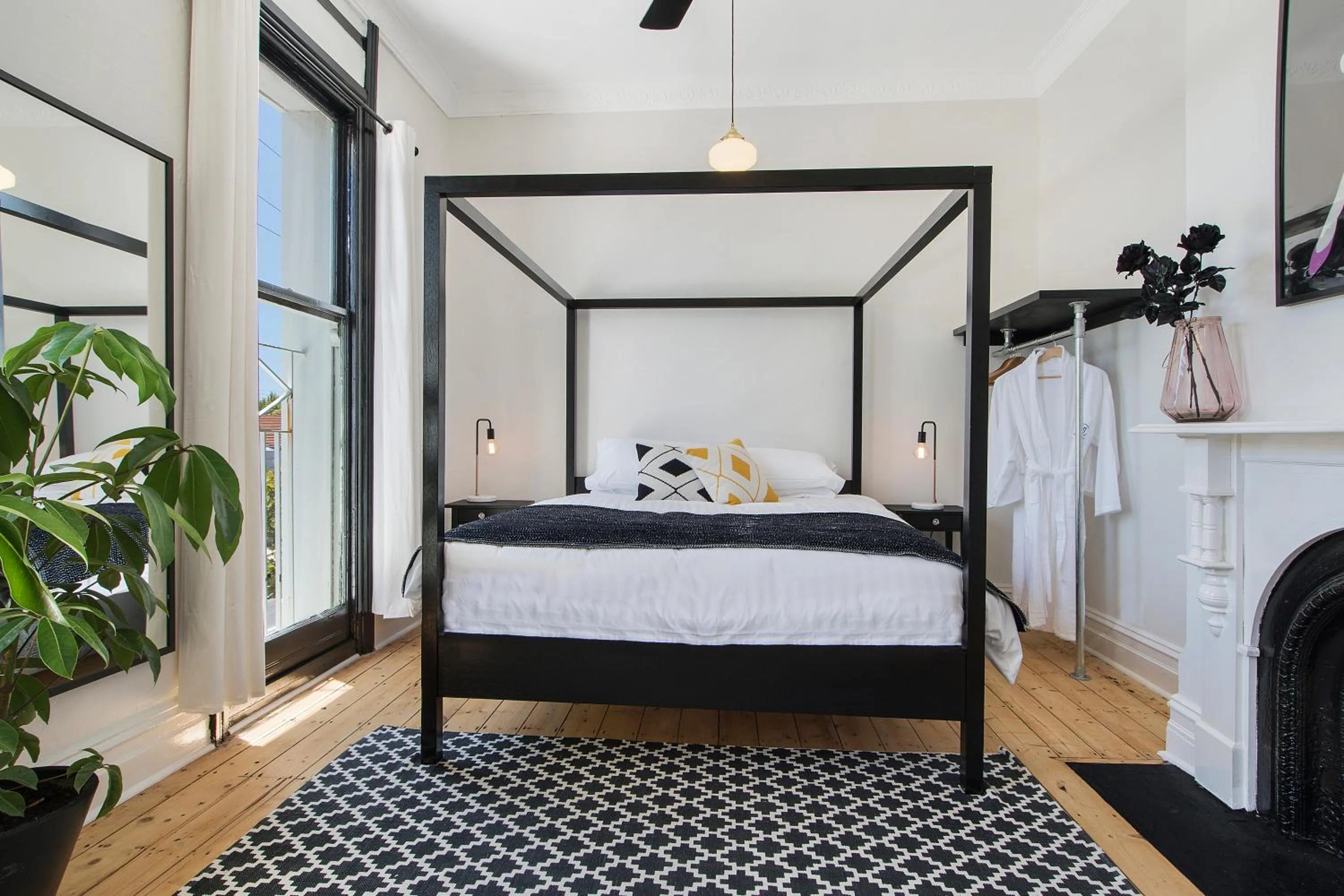 Bed in The Local Hotel