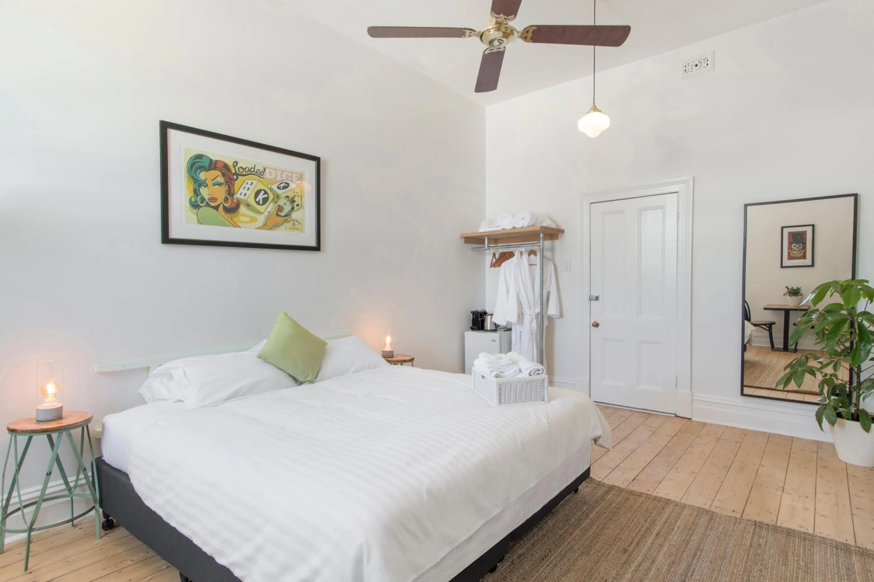 Bed in The Local Hotel