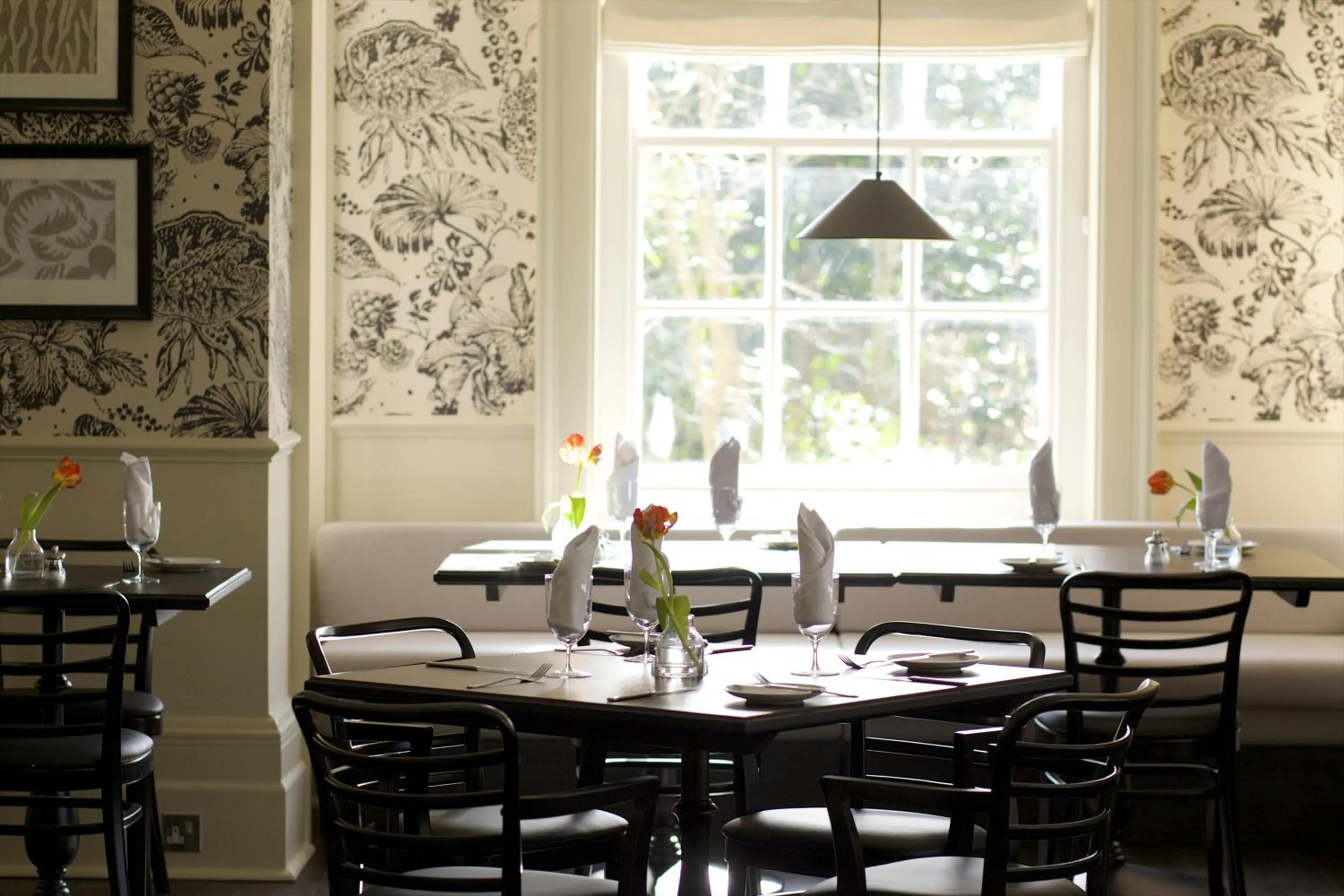 Restaurant/places to eat in The Manor at Sway – Hotel, Restaurant and Gardens