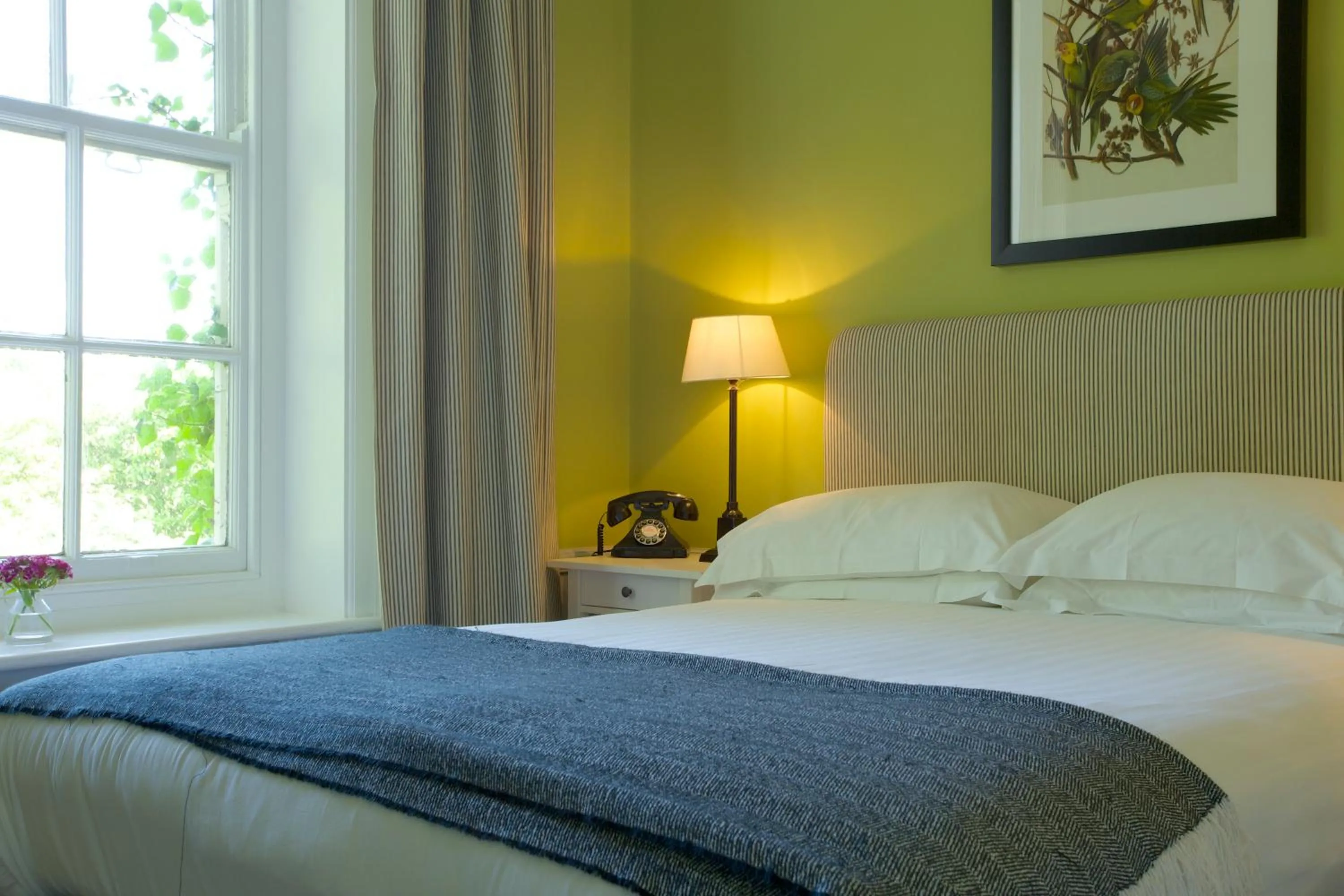 Bed in The Manor at Sway – Hotel, Restaurant and Gardens