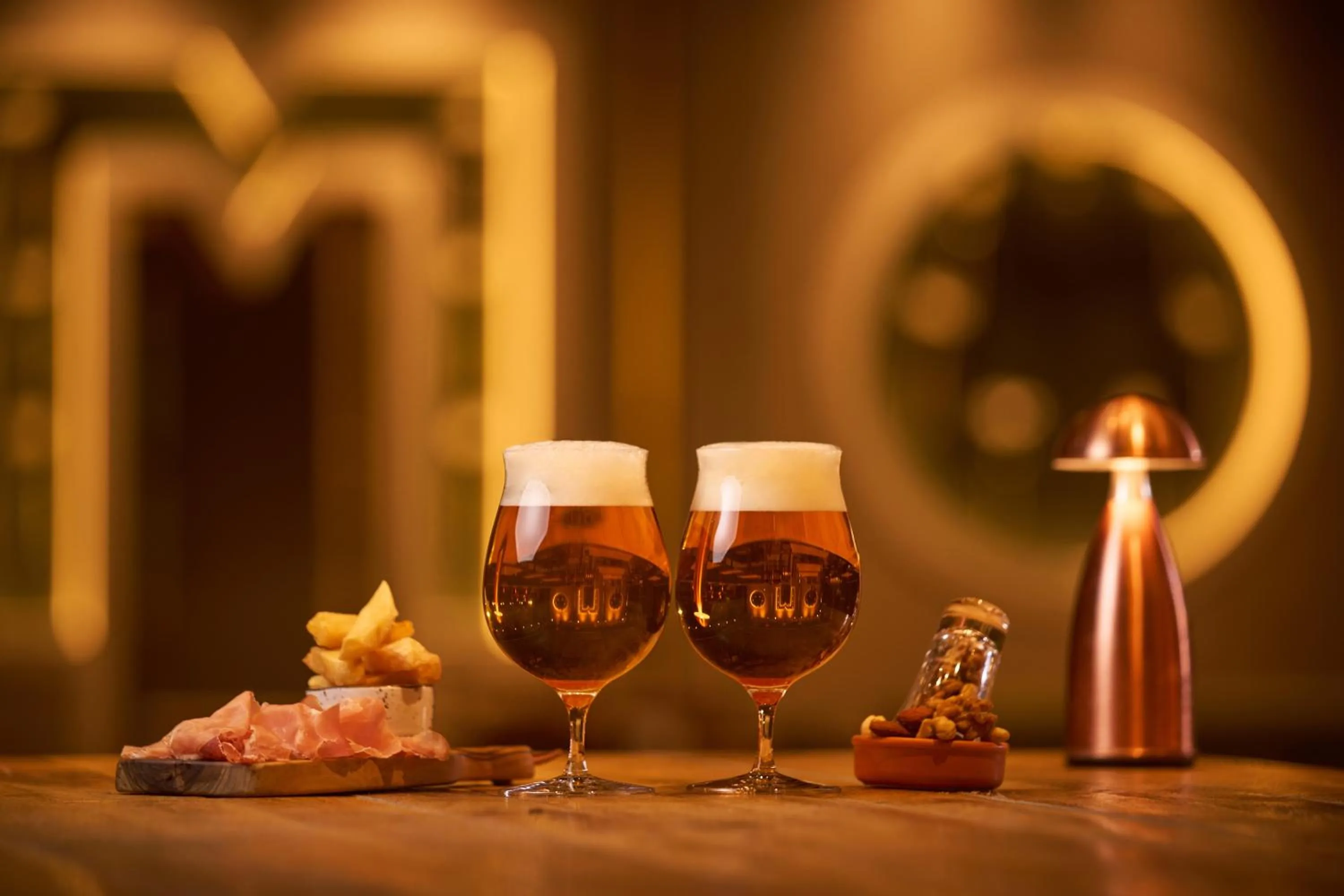 Lounge or bar in OMO7 Asahikawa by Hoshino Resorts