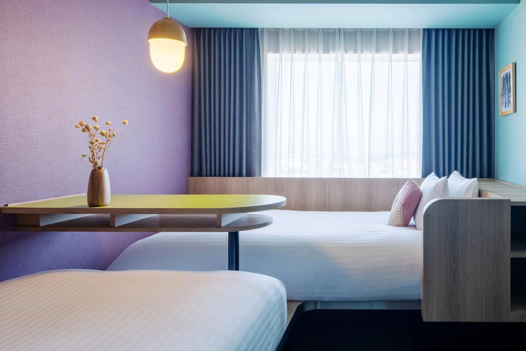 Photo of the whole room, Bed in OMO7 Asahikawa by Hoshino Resorts