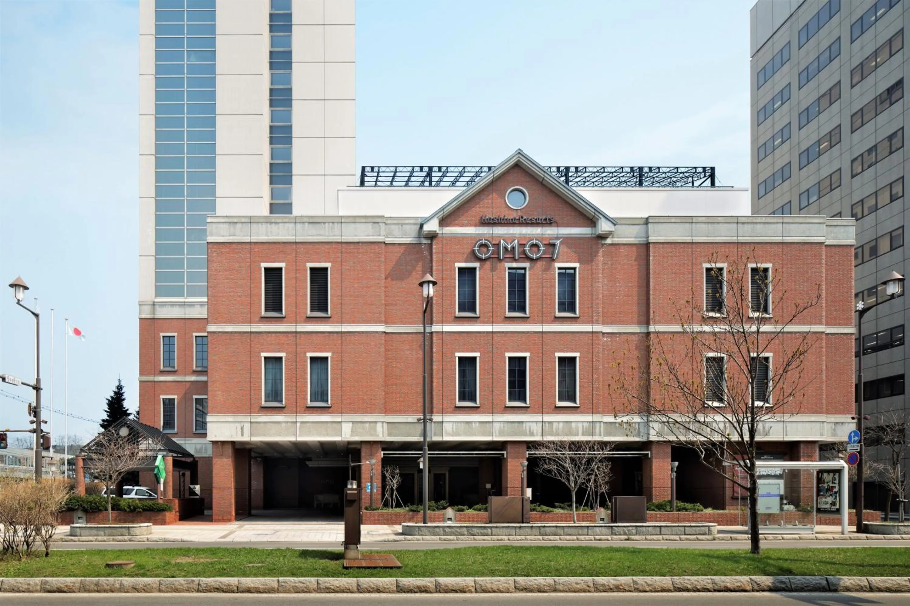 Property building in OMO7 Asahikawa by Hoshino Resorts