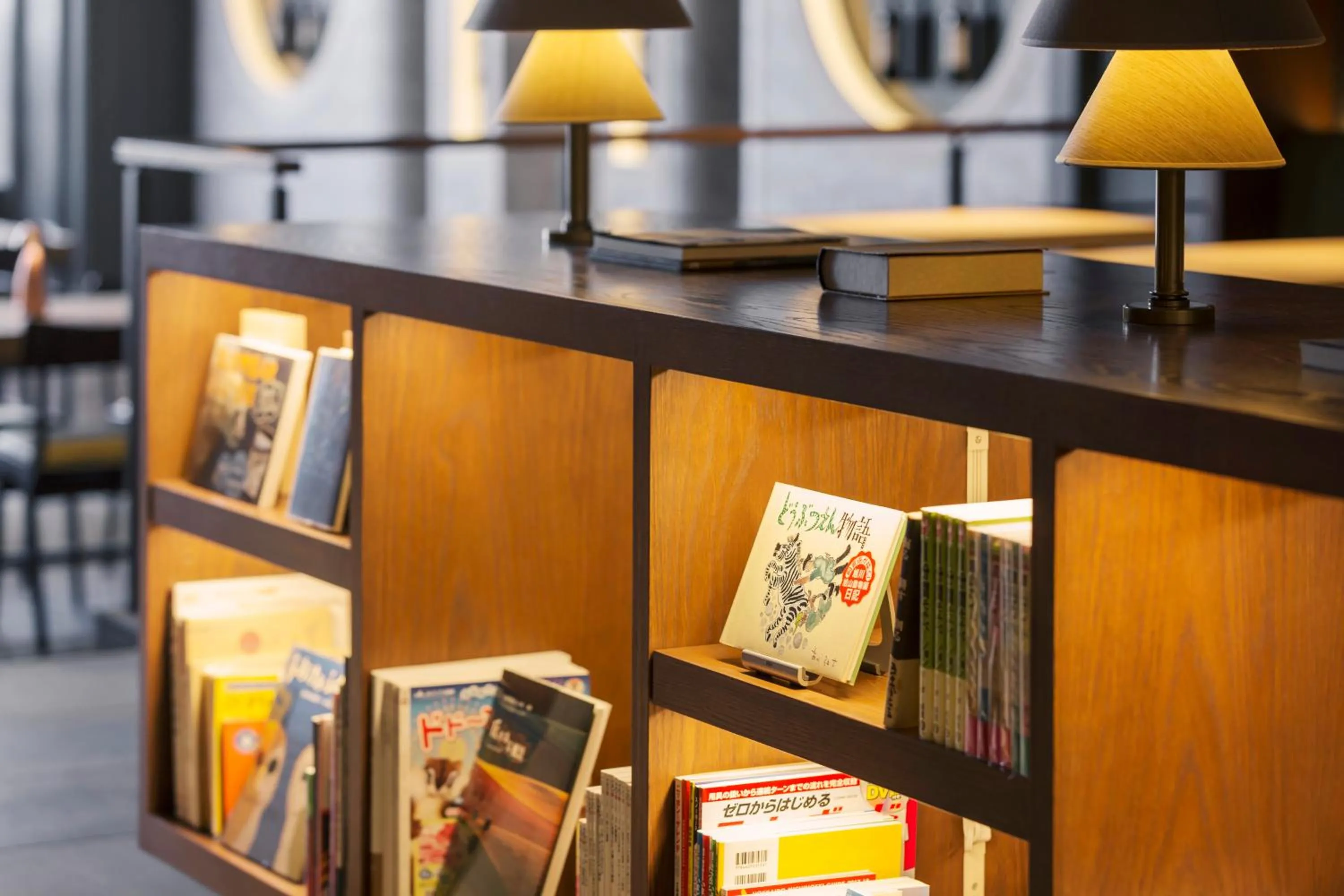 Lounge or bar in OMO7 Asahikawa by Hoshino Resorts