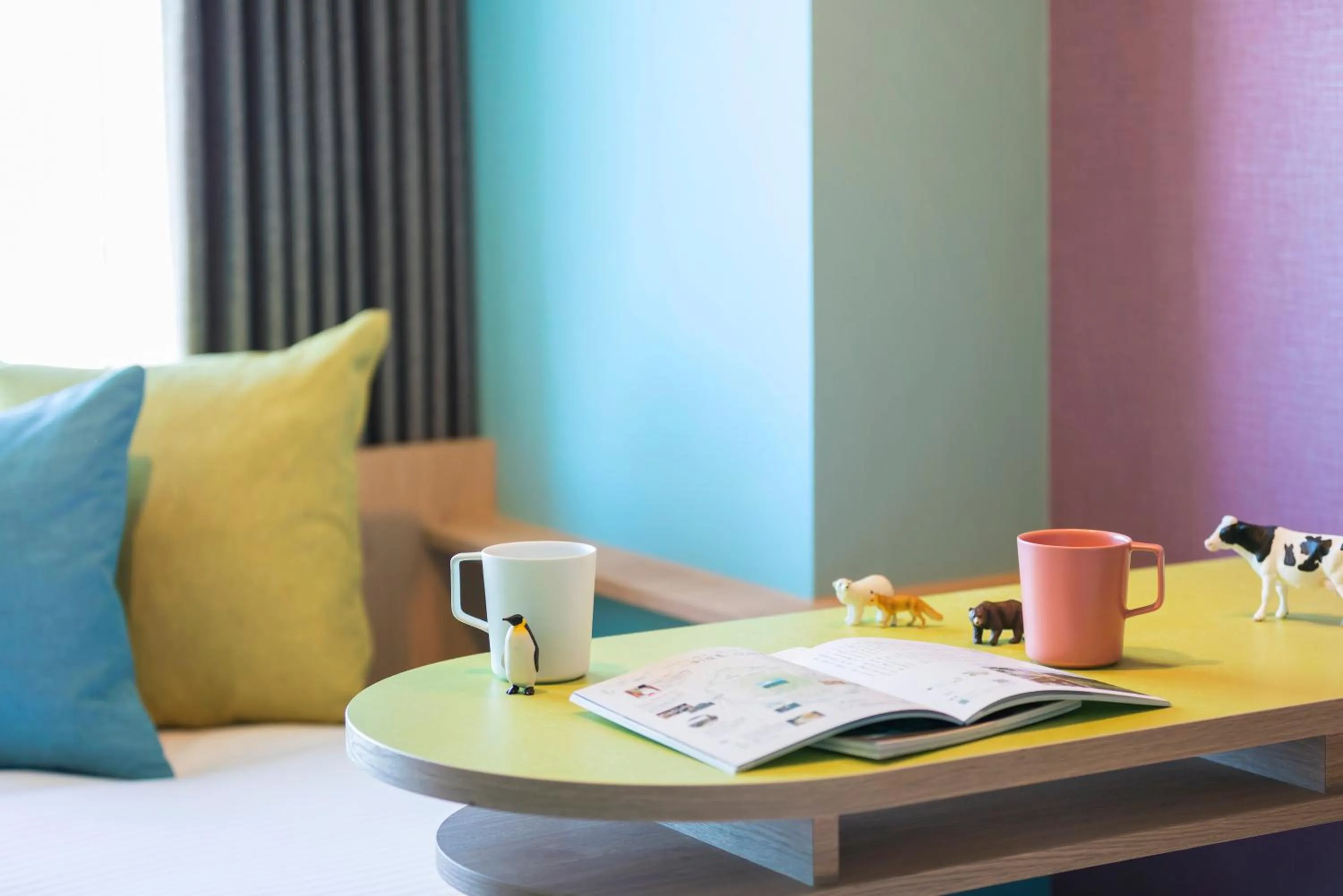 Photo of the whole room in OMO7 Asahikawa by Hoshino Resorts