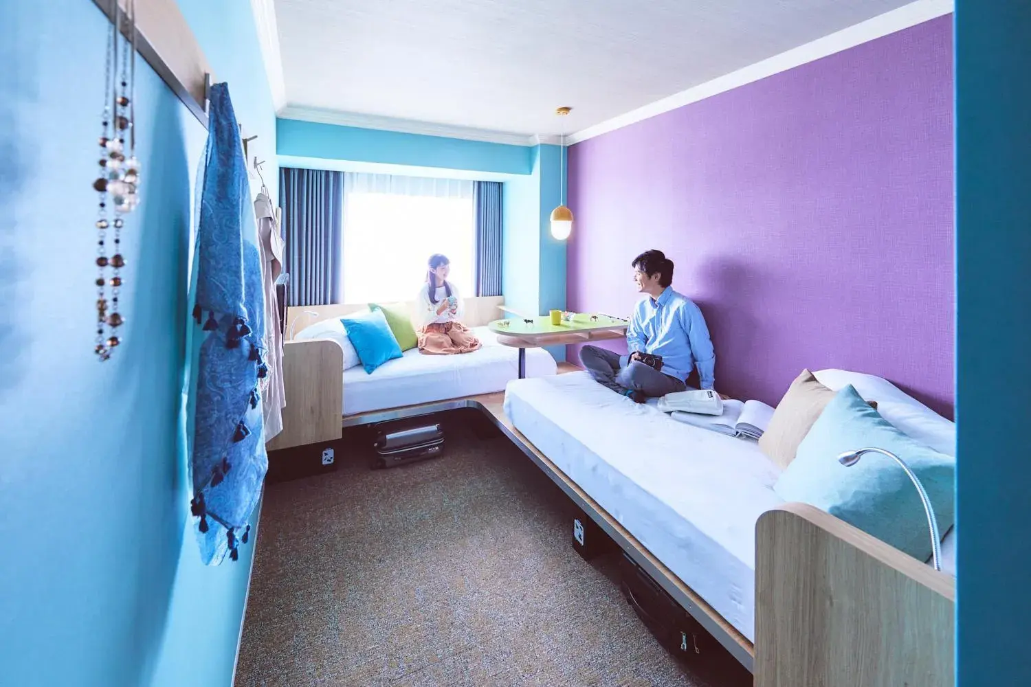 Photo of the whole room, Bed in OMO7 Asahikawa by Hoshino Resorts Photo of the whole room, Bed in OMO7 Asahikawa by Hoshino Resorts