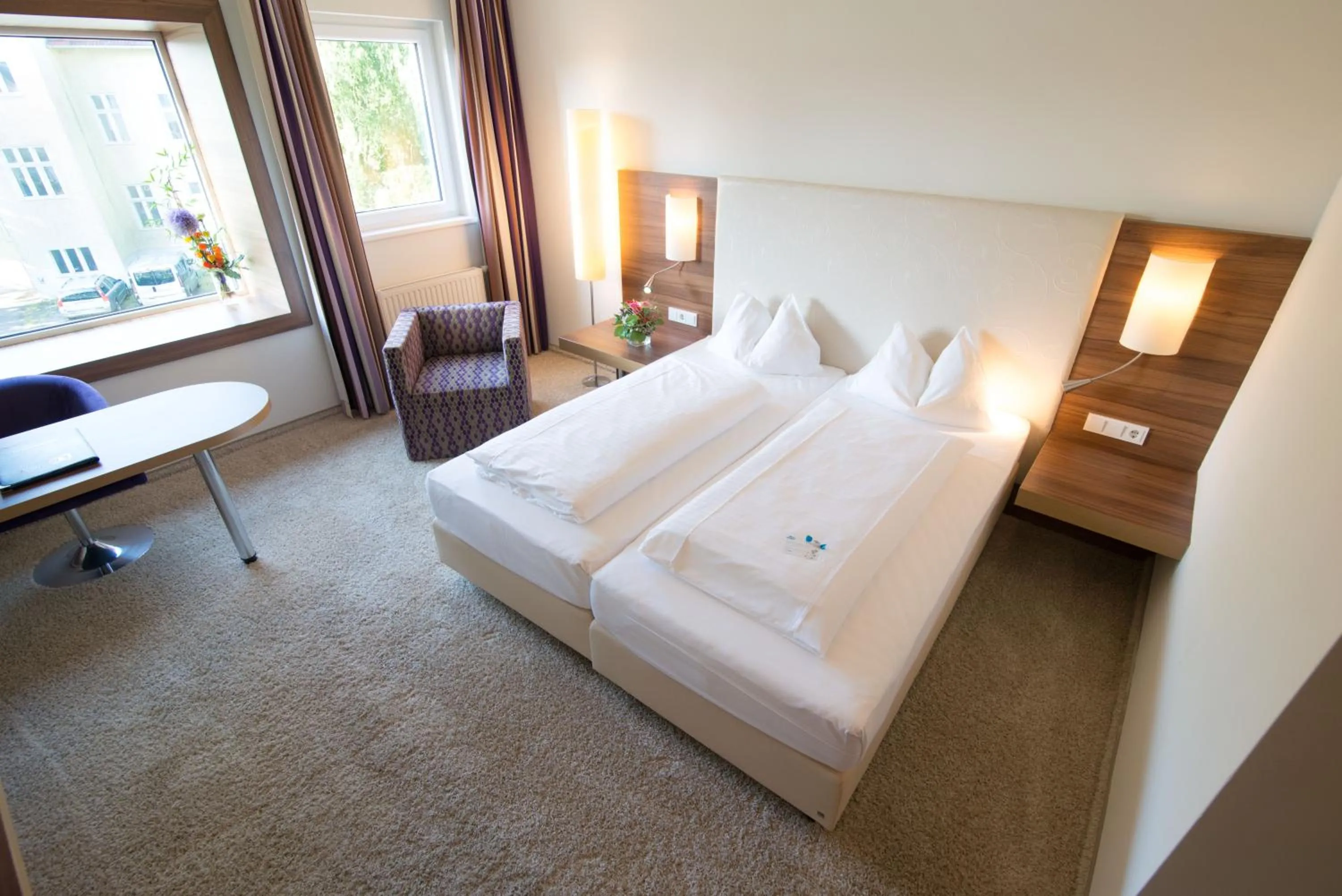 Photo of the whole room, Bed in Cityhotel D&C St.Pölten