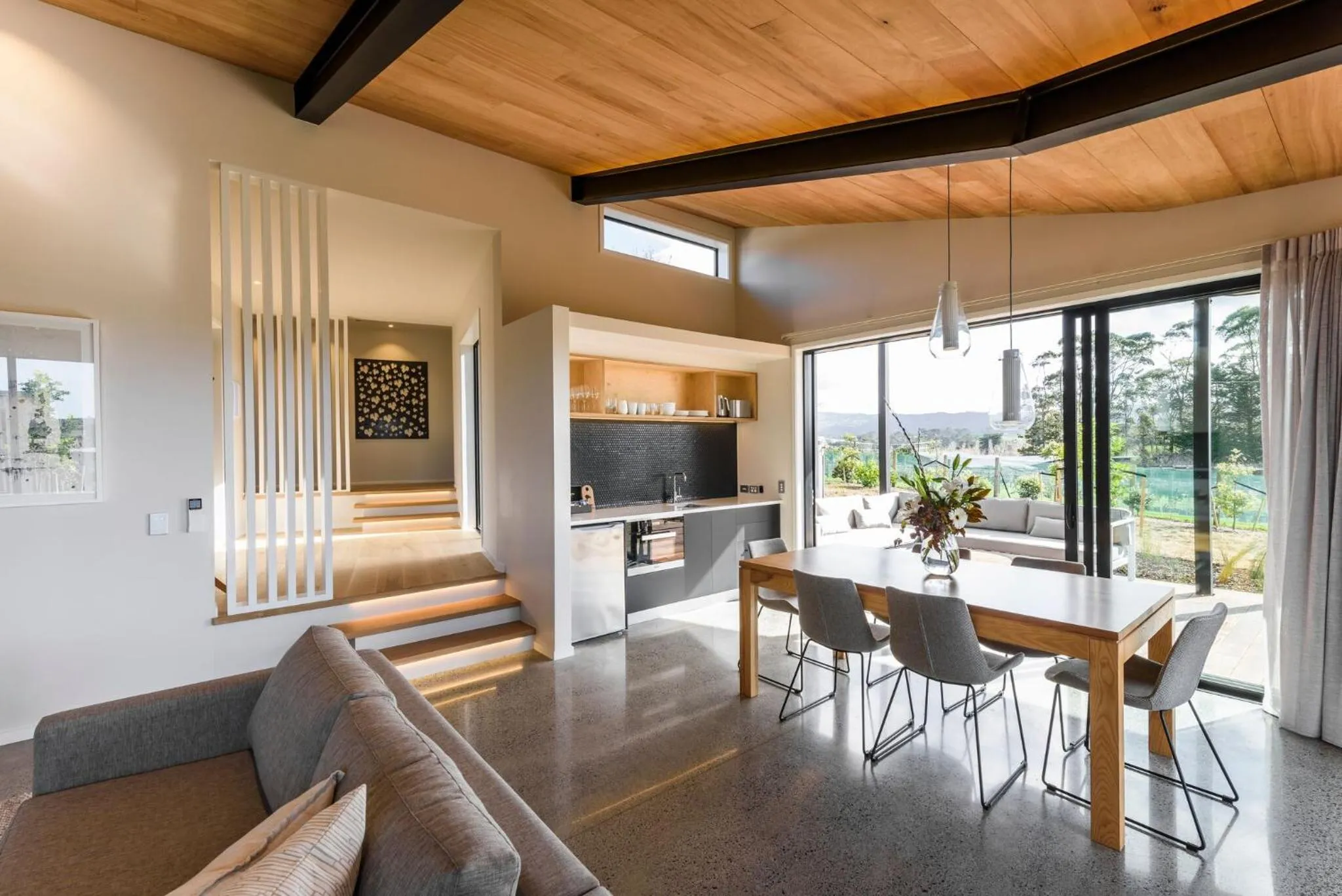 Living room in Plume Villas