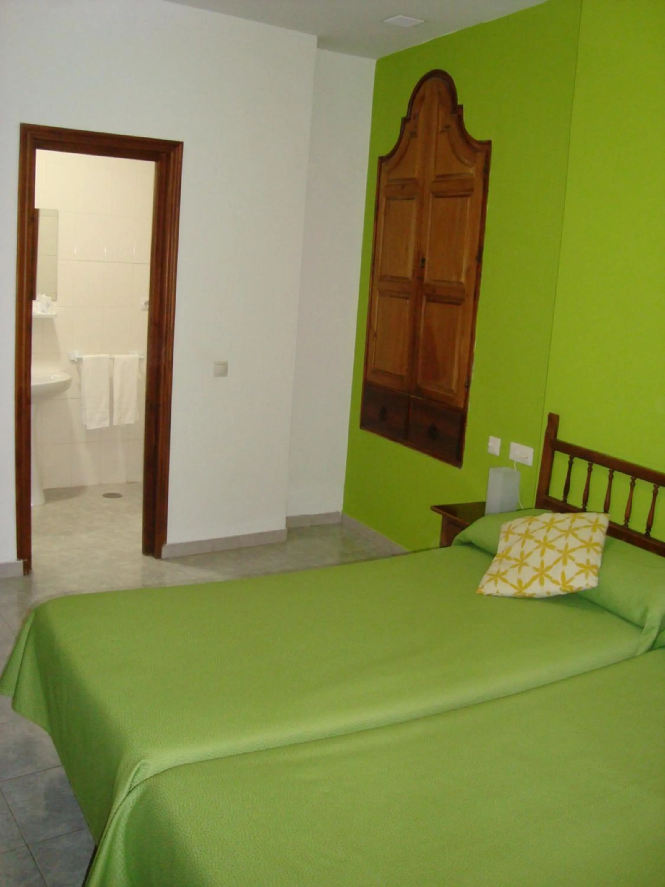 Bedroom, Bed in Hostal Durán