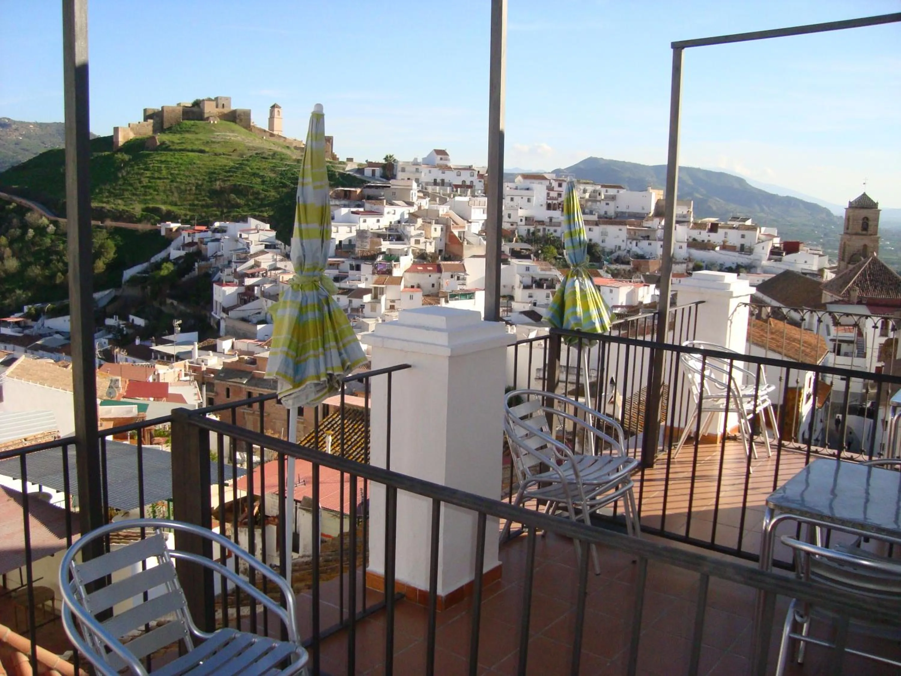 Balcony/Terrace in Hostal Durán