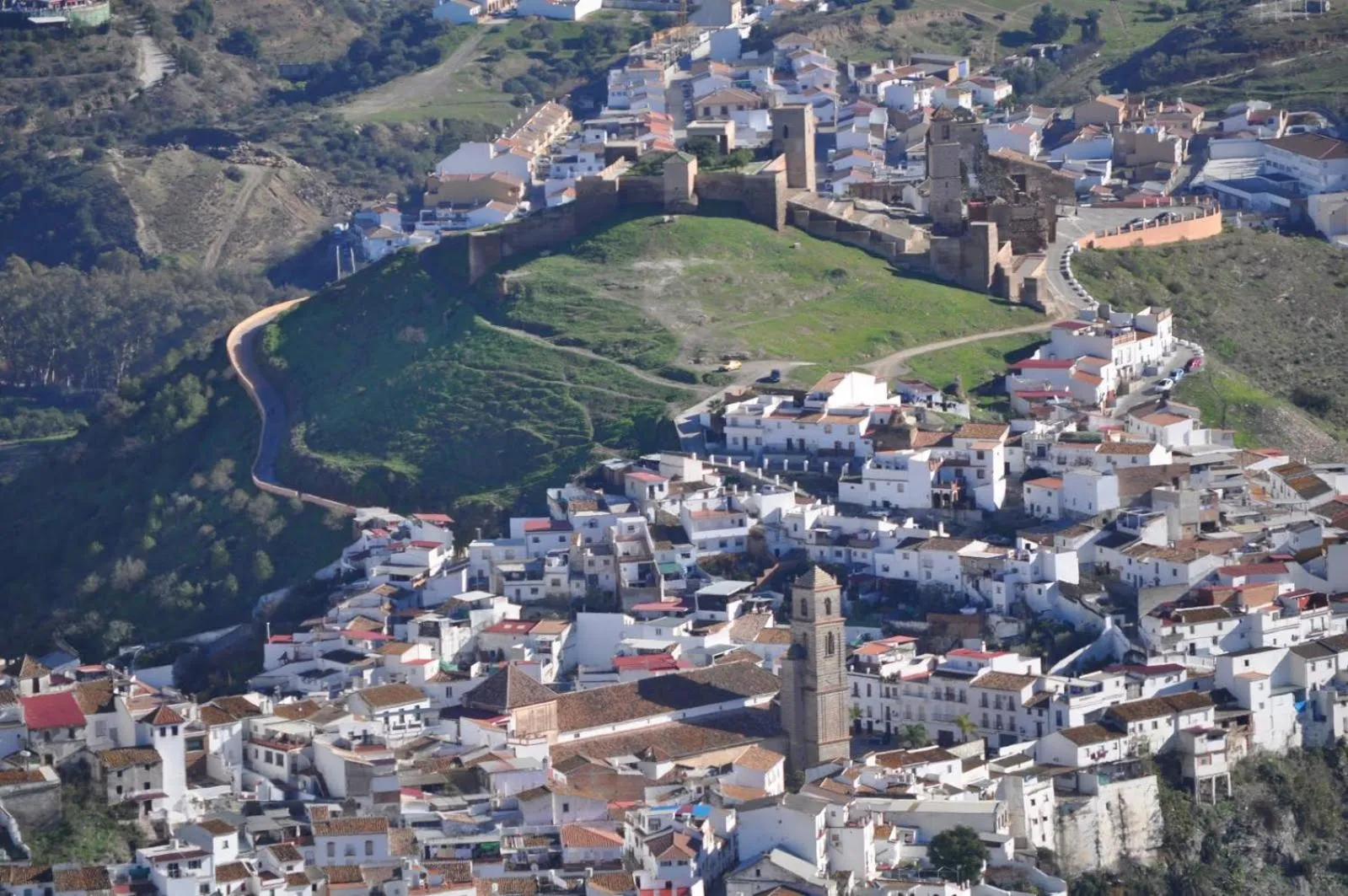 Bird's eye view in Hostal Durán