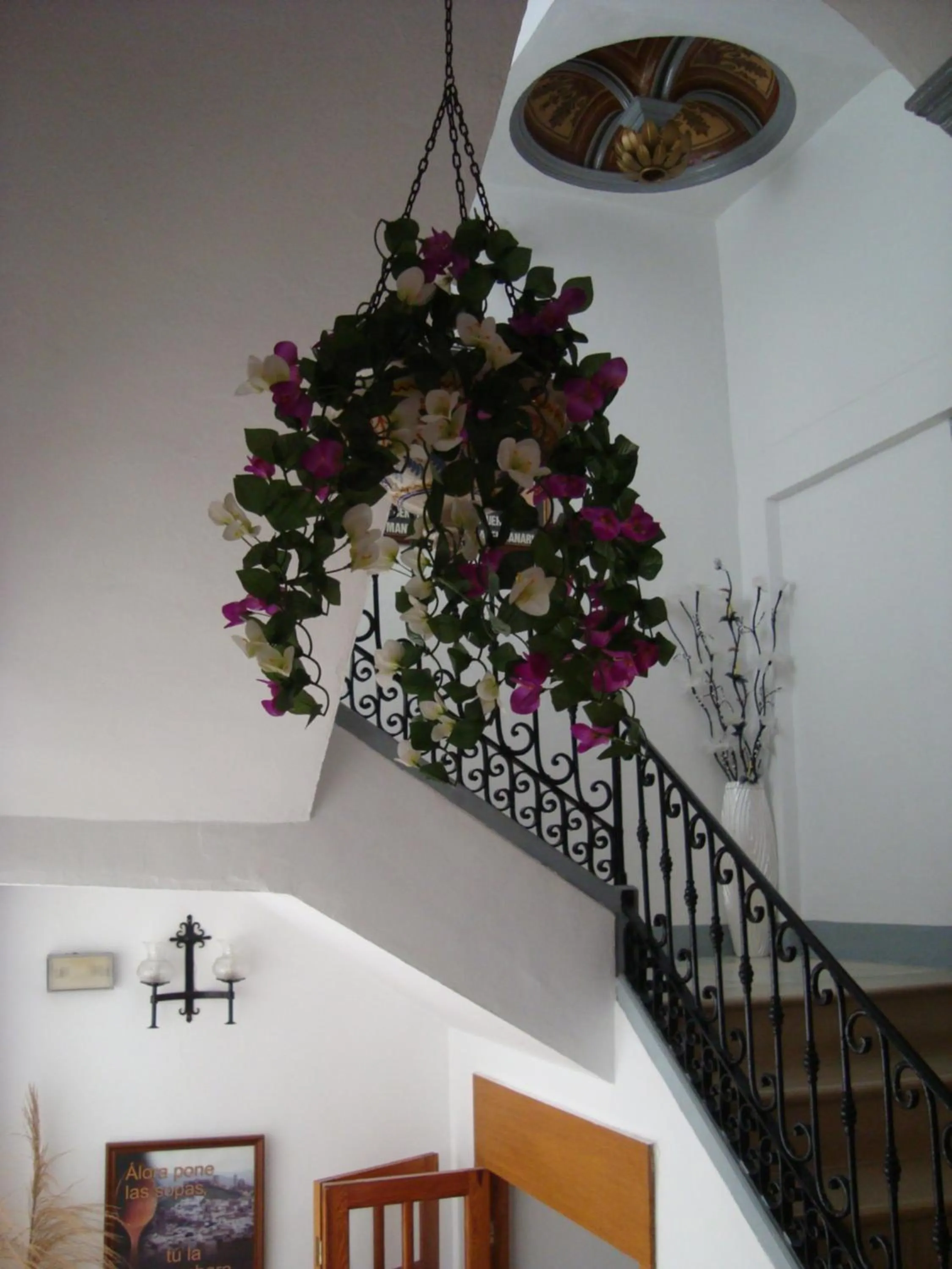 Lobby or reception in Hostal Durán