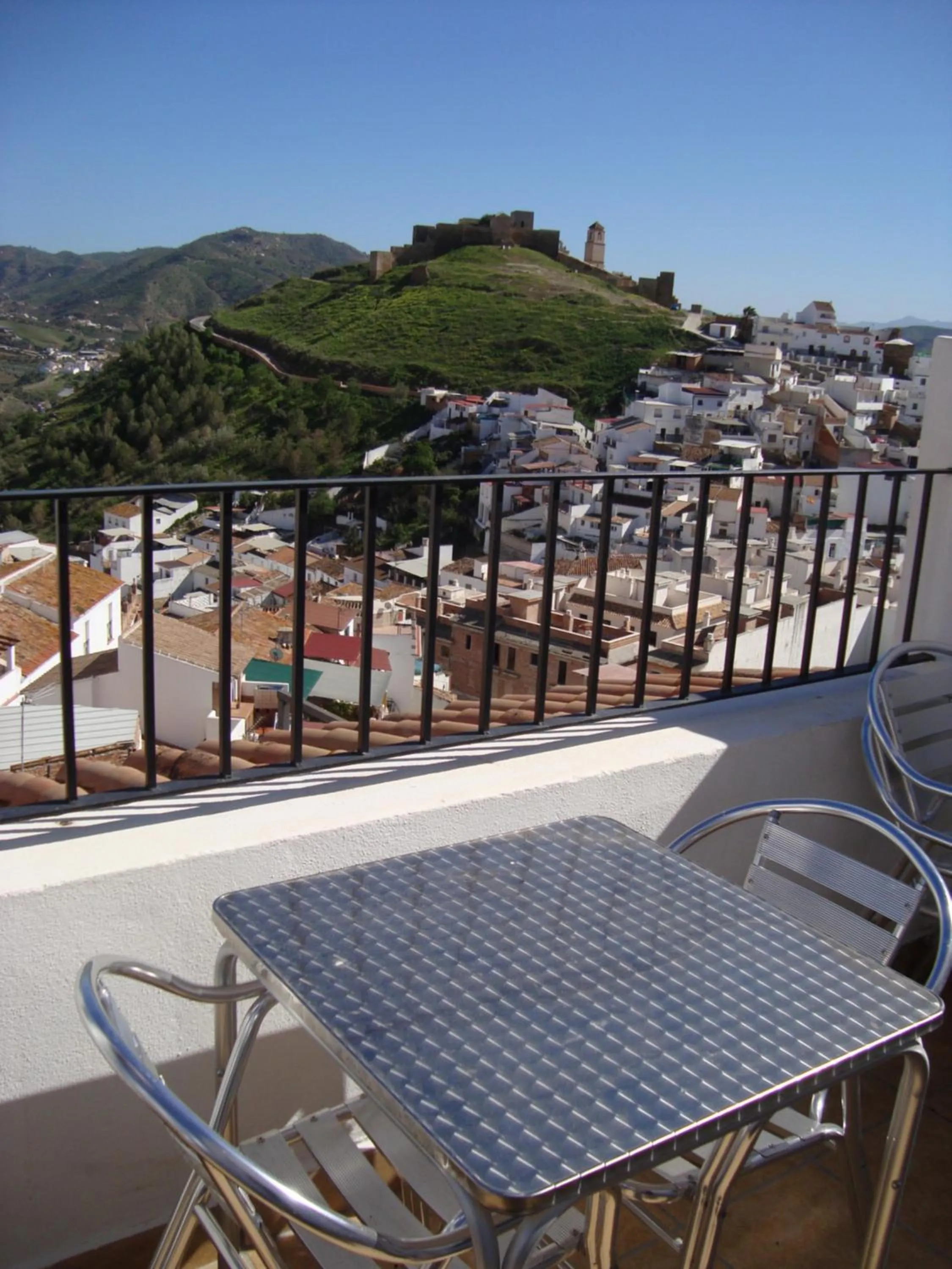 Balcony/Terrace in Hostal Durán