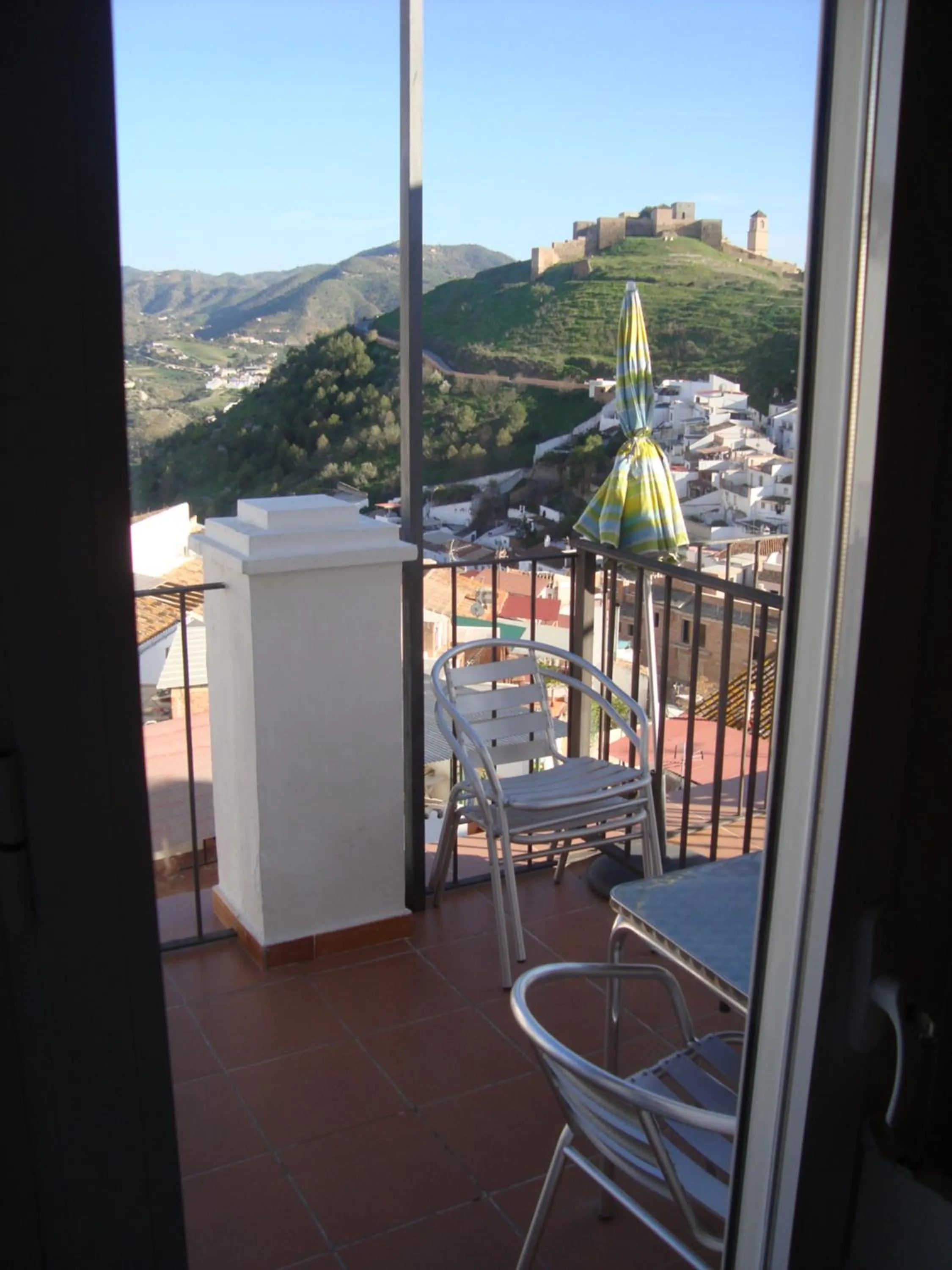 Balcony/Terrace in Hostal Durán
