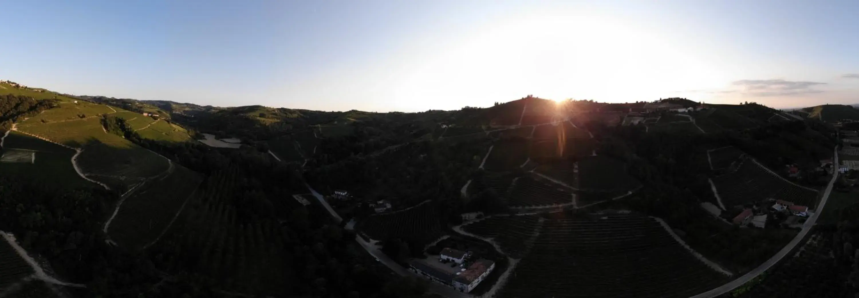 Bird's eye view in Marcarini Agriturismo Bird's eye view in Marcarini Agriturismo