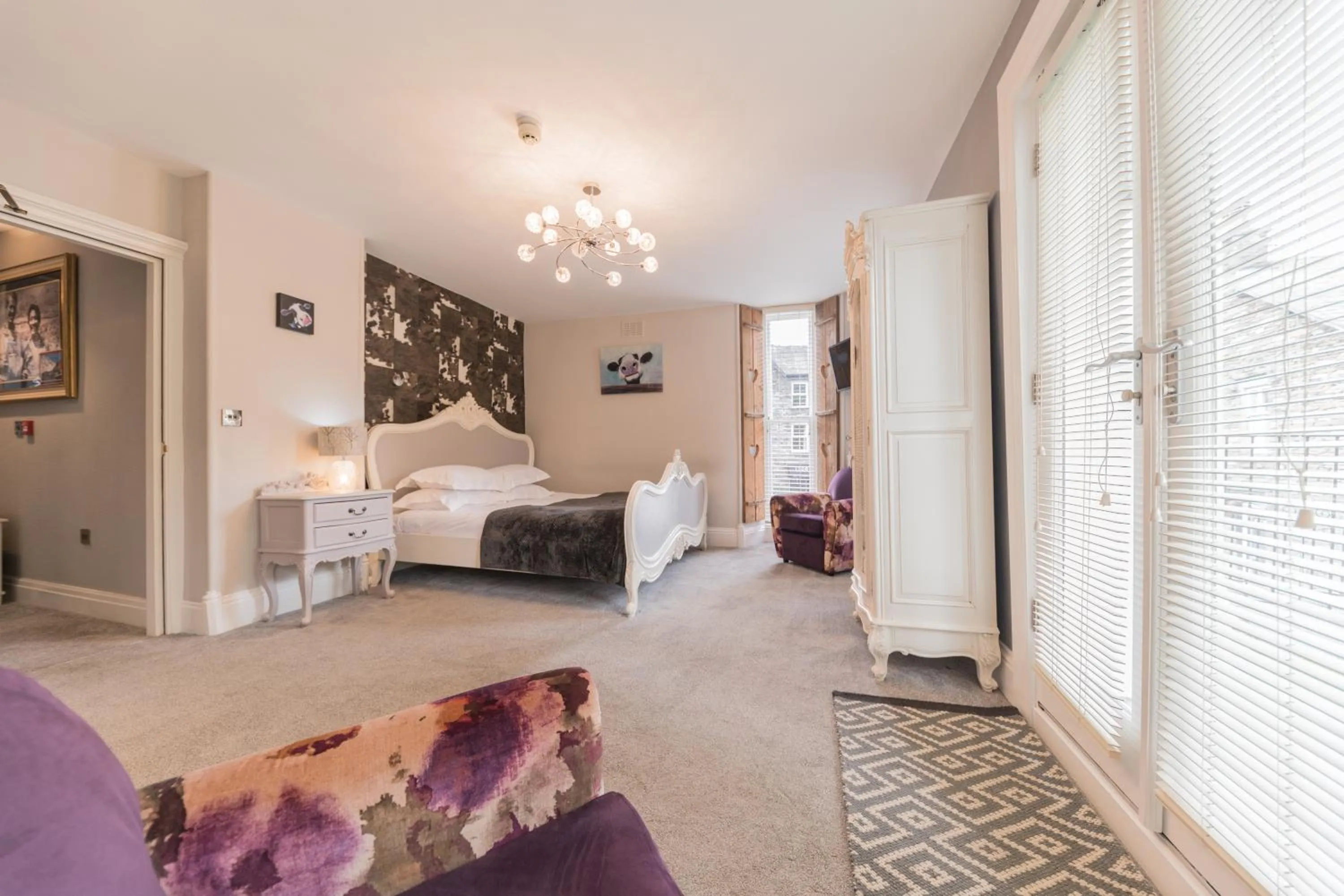 Bedroom, Bed in Heidi's Grasmere Lodge