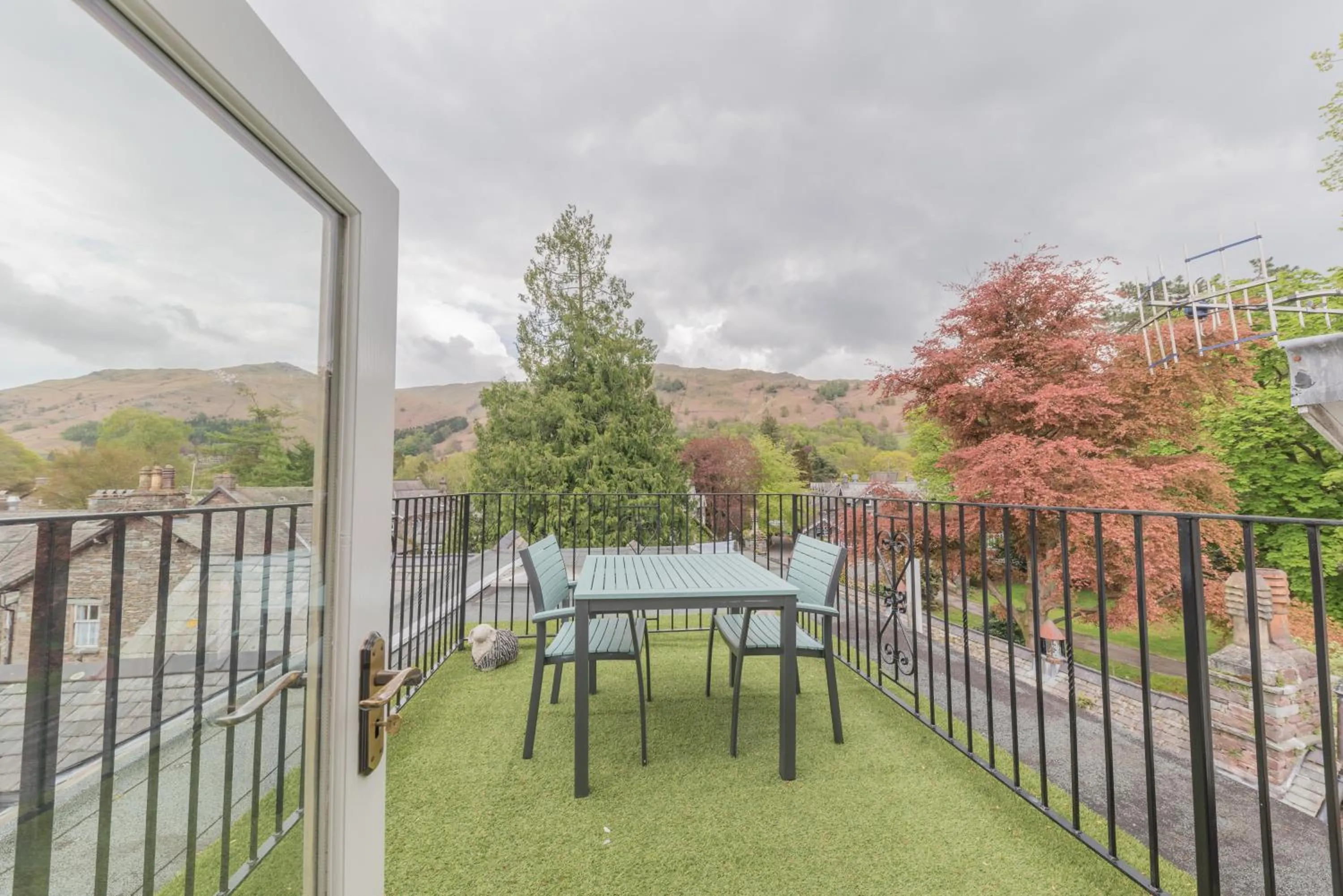 Balcony/Terrace in Heidi's Grasmere Lodge