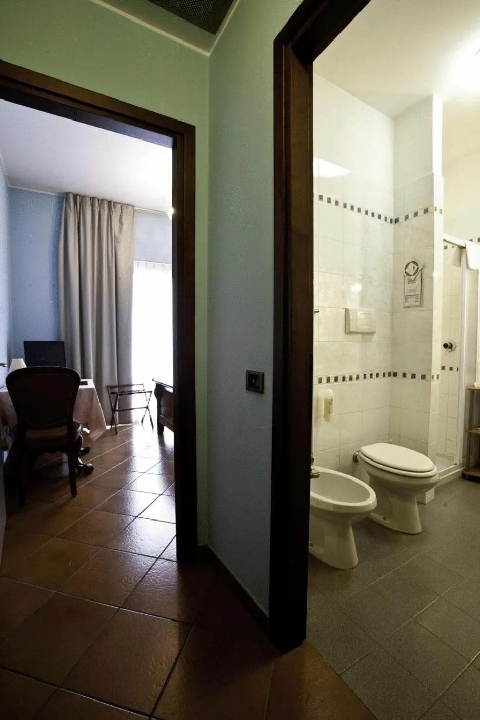 Bathroom in Hotel Nastro Azzurro