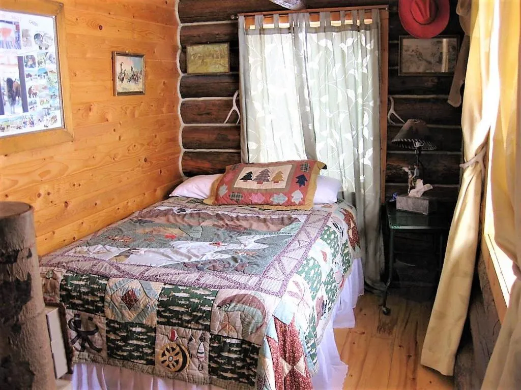 Bed in Grandpa's Cabin