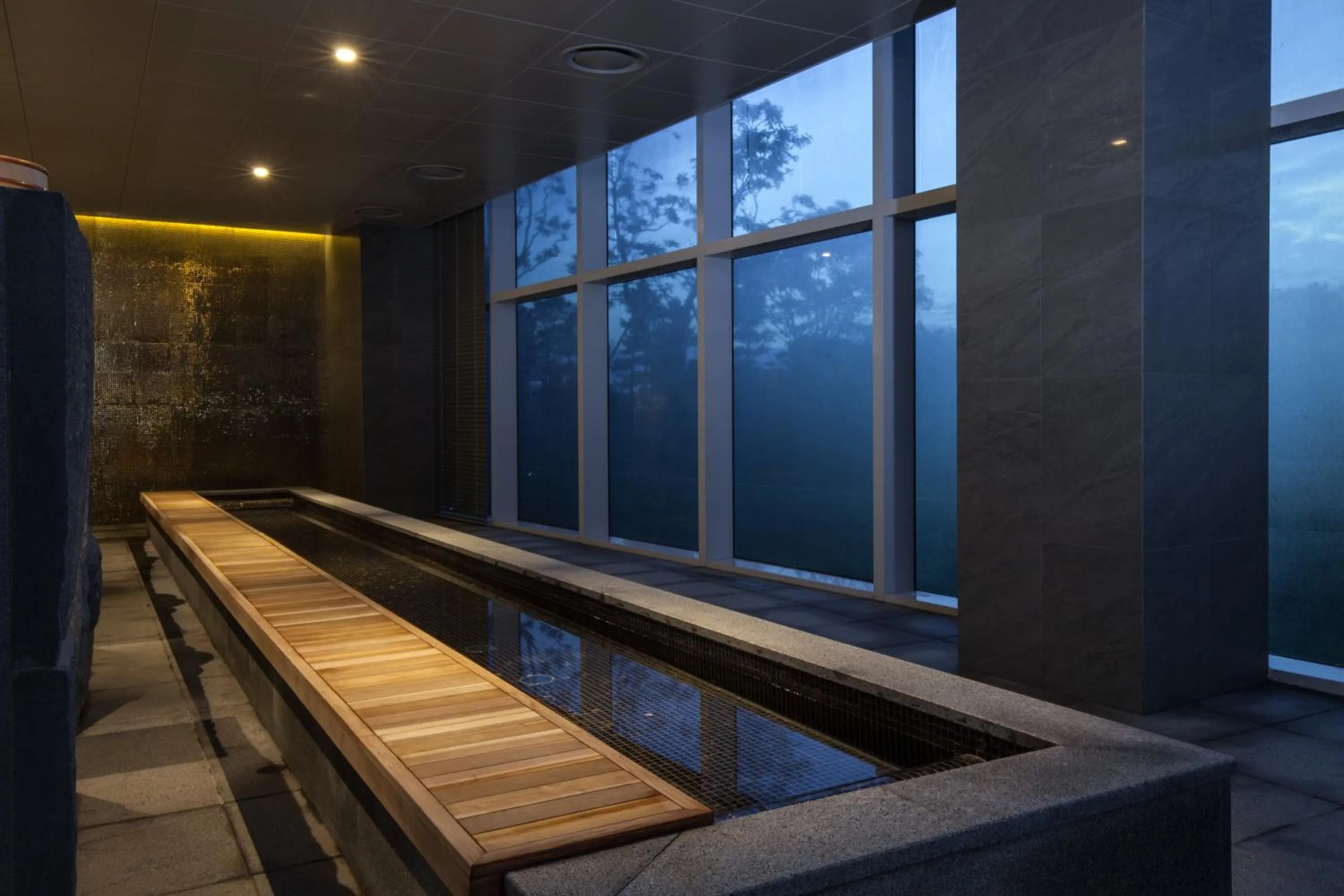 Hot Spring Bath in Hotel Tops 10