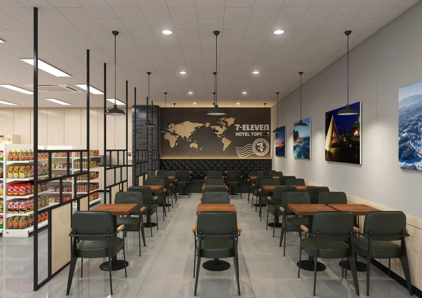 On-site shops in Hotel Tops 10