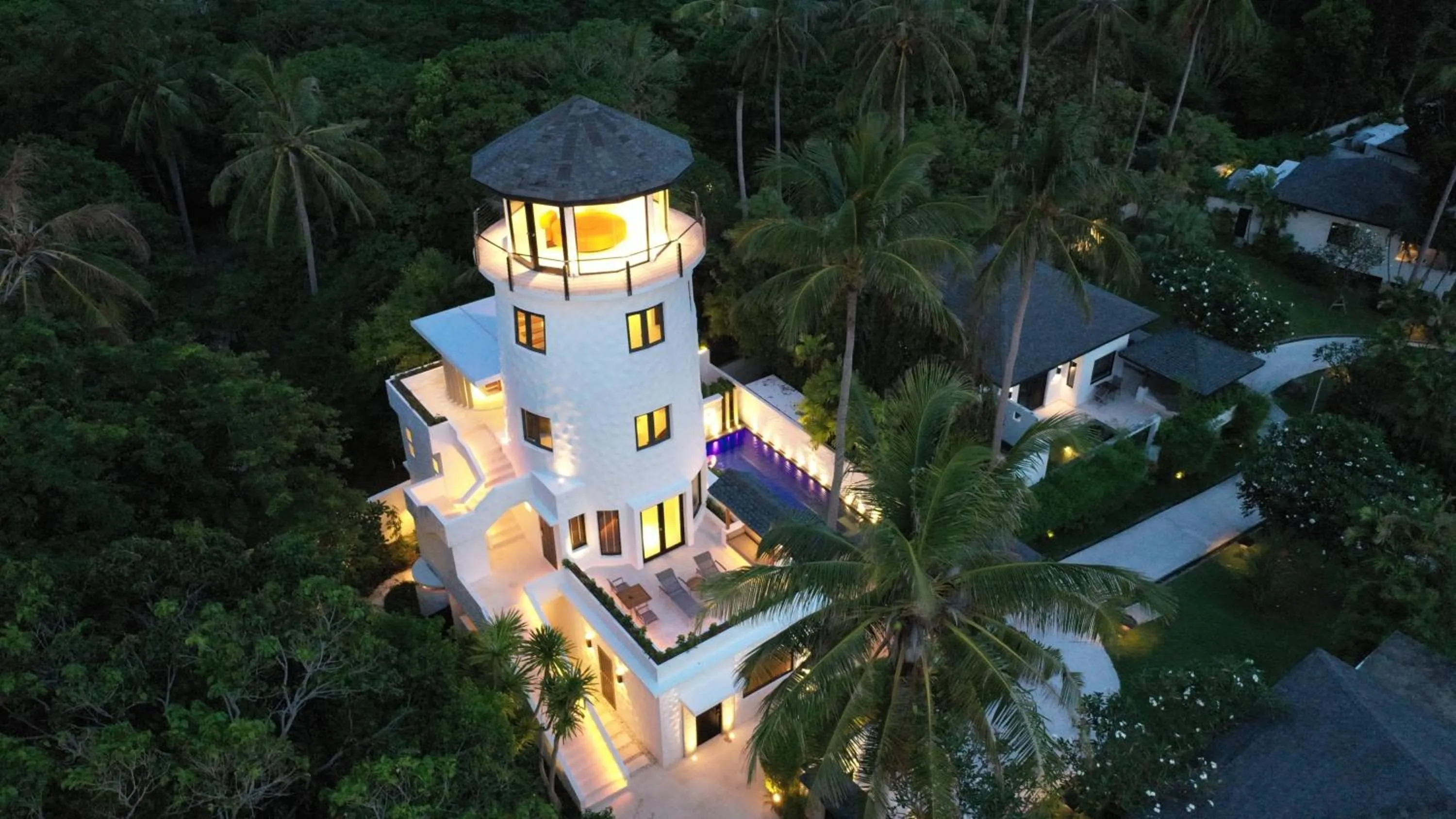 Bird's eye view in The Racha