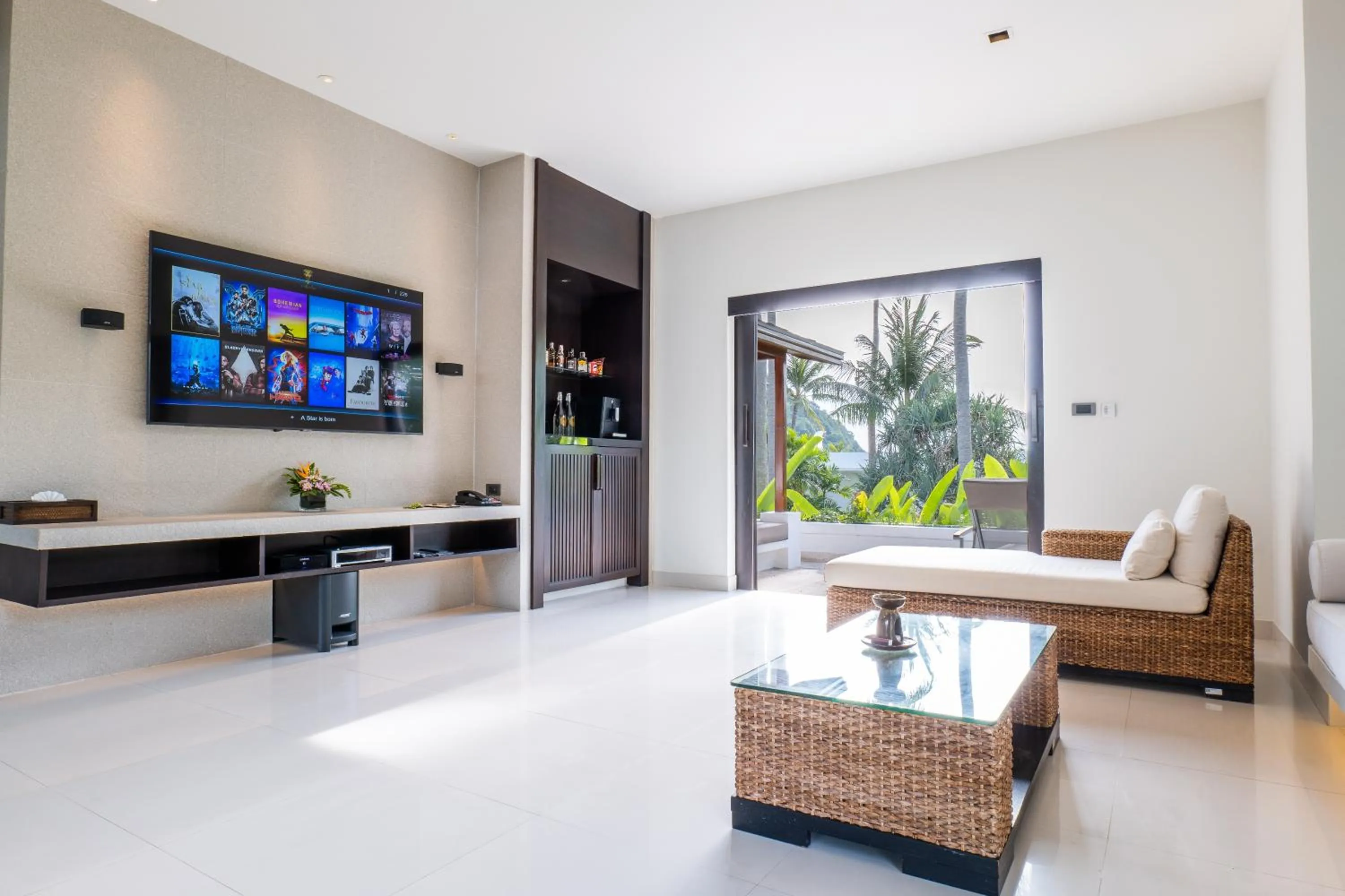 Living room in The Racha