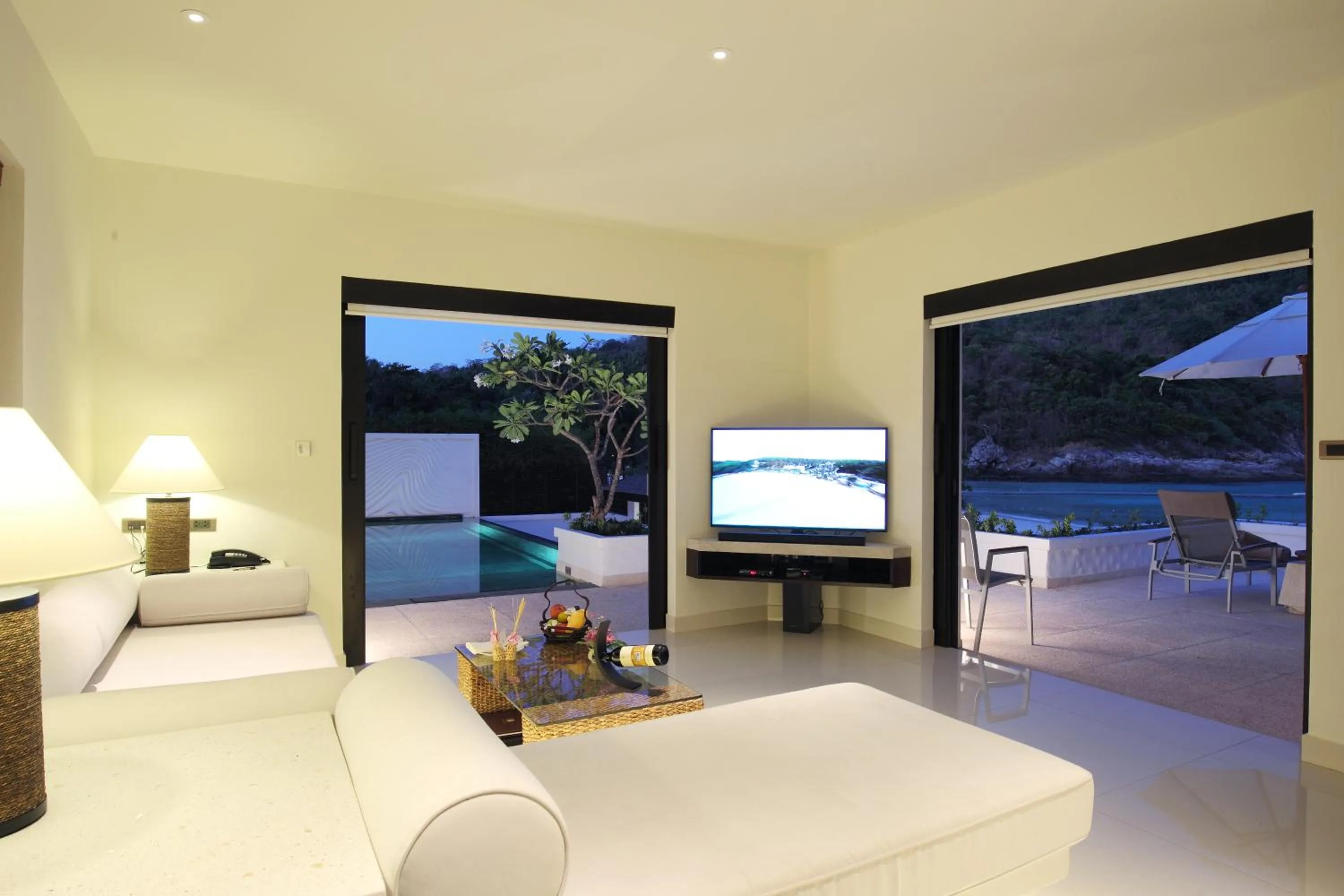 Living room in The Racha