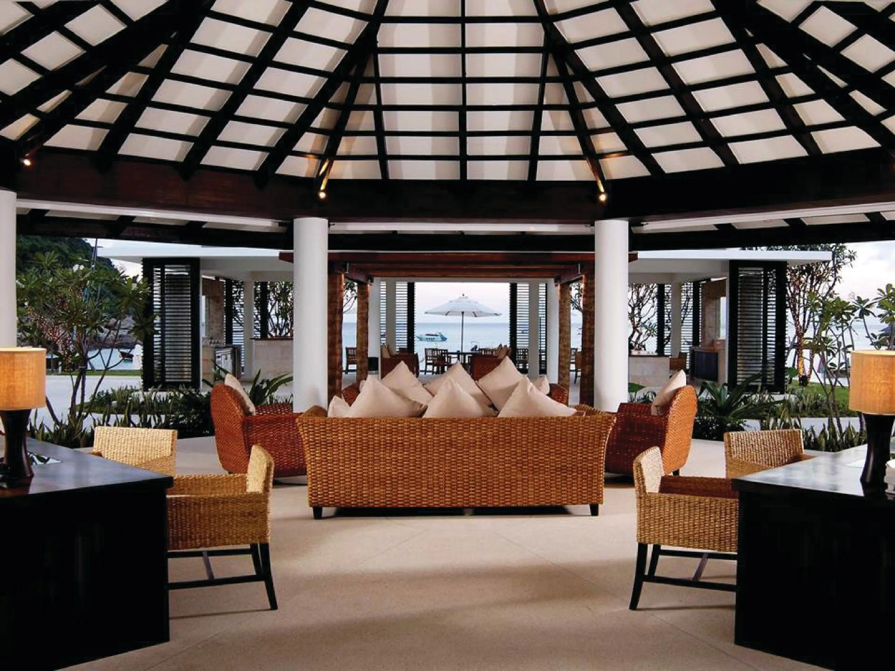 Lobby or reception in The Racha