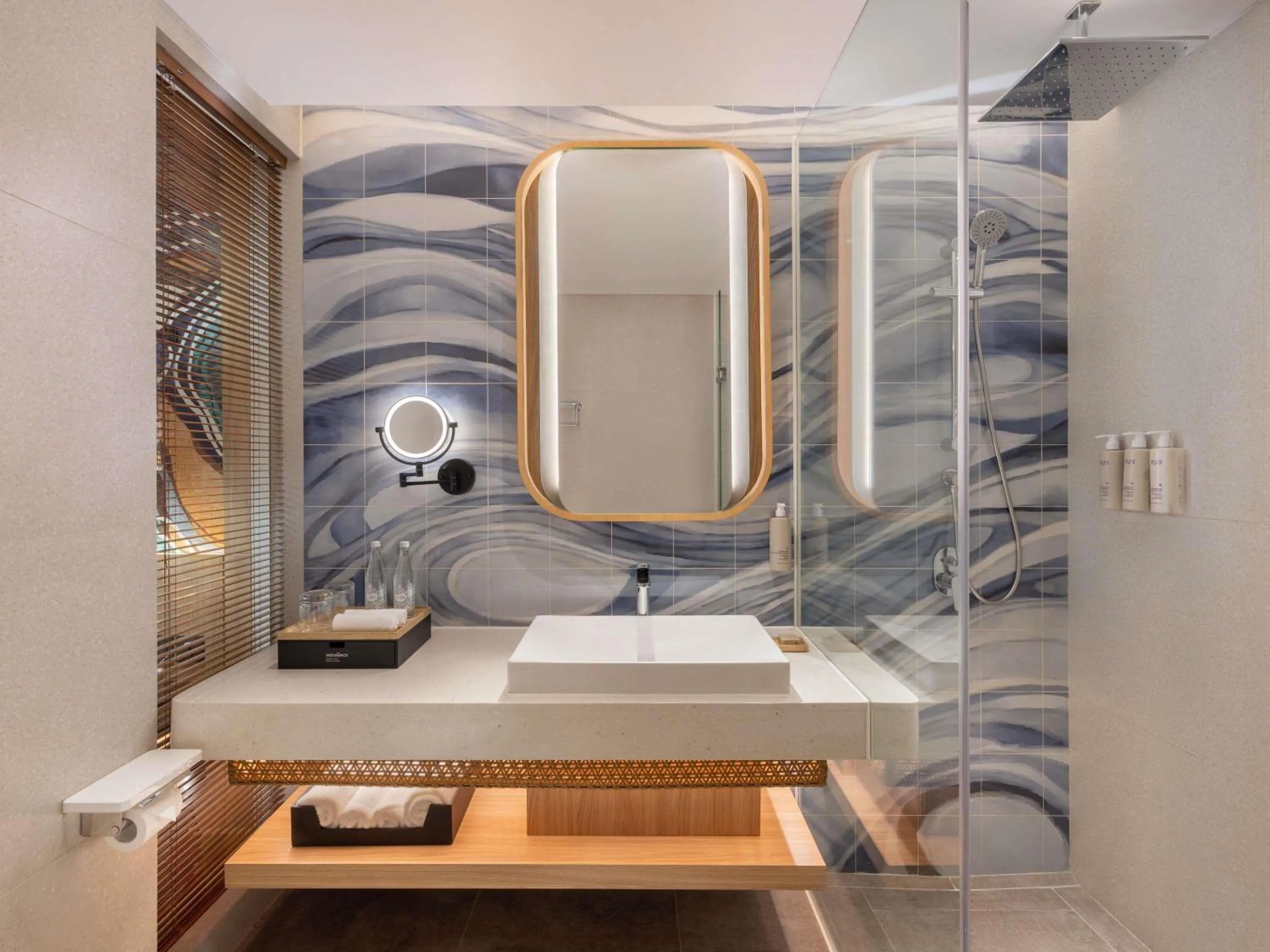 Twin Room with Pool View - Deluxe in Mövenpick Resort & Spa Bintan Lagoon