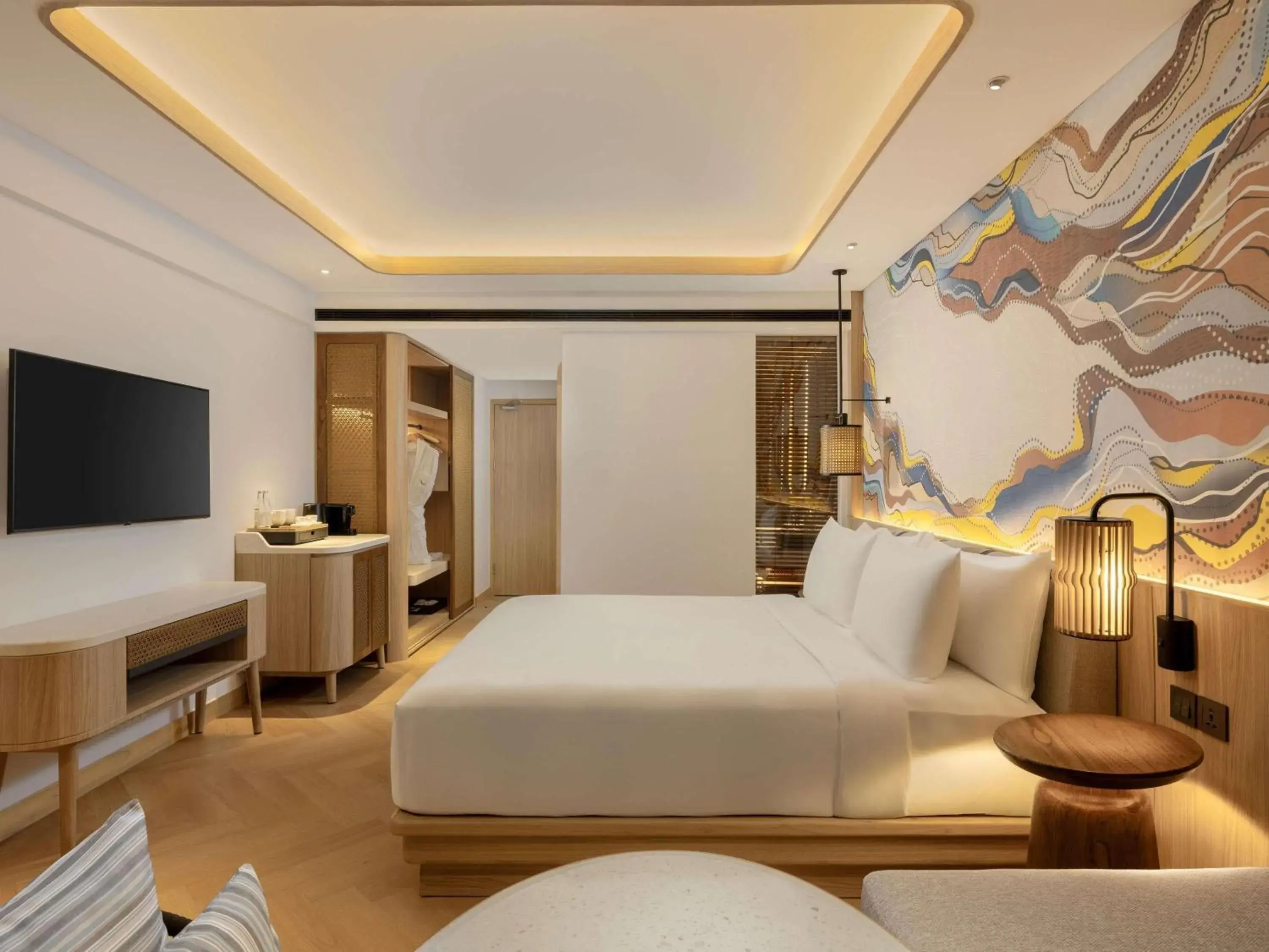 King Room with Ocean View - Deluxe in Mövenpick Resort & Spa Bintan Lagoon King Room with Ocean View - Deluxe in Mövenpick Resort & Spa Bintan Lagoon