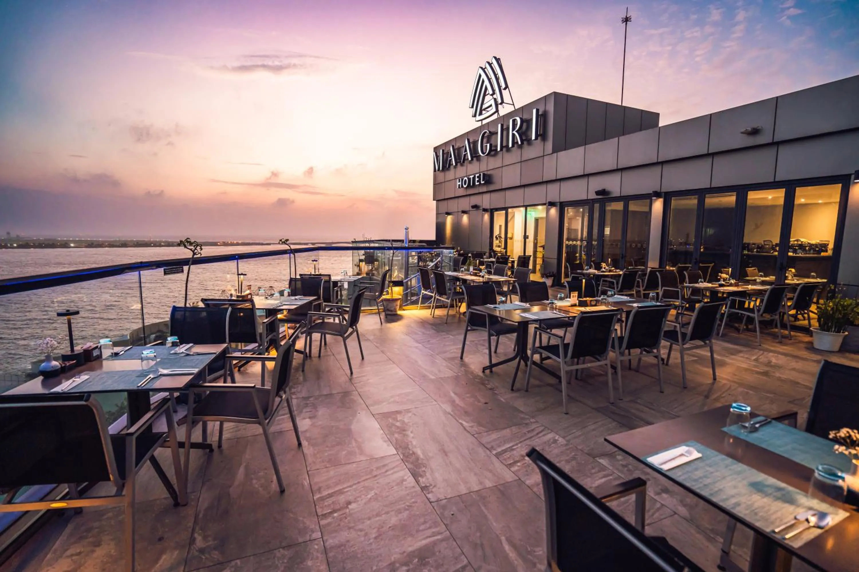 Patio in Maagiri Hotel