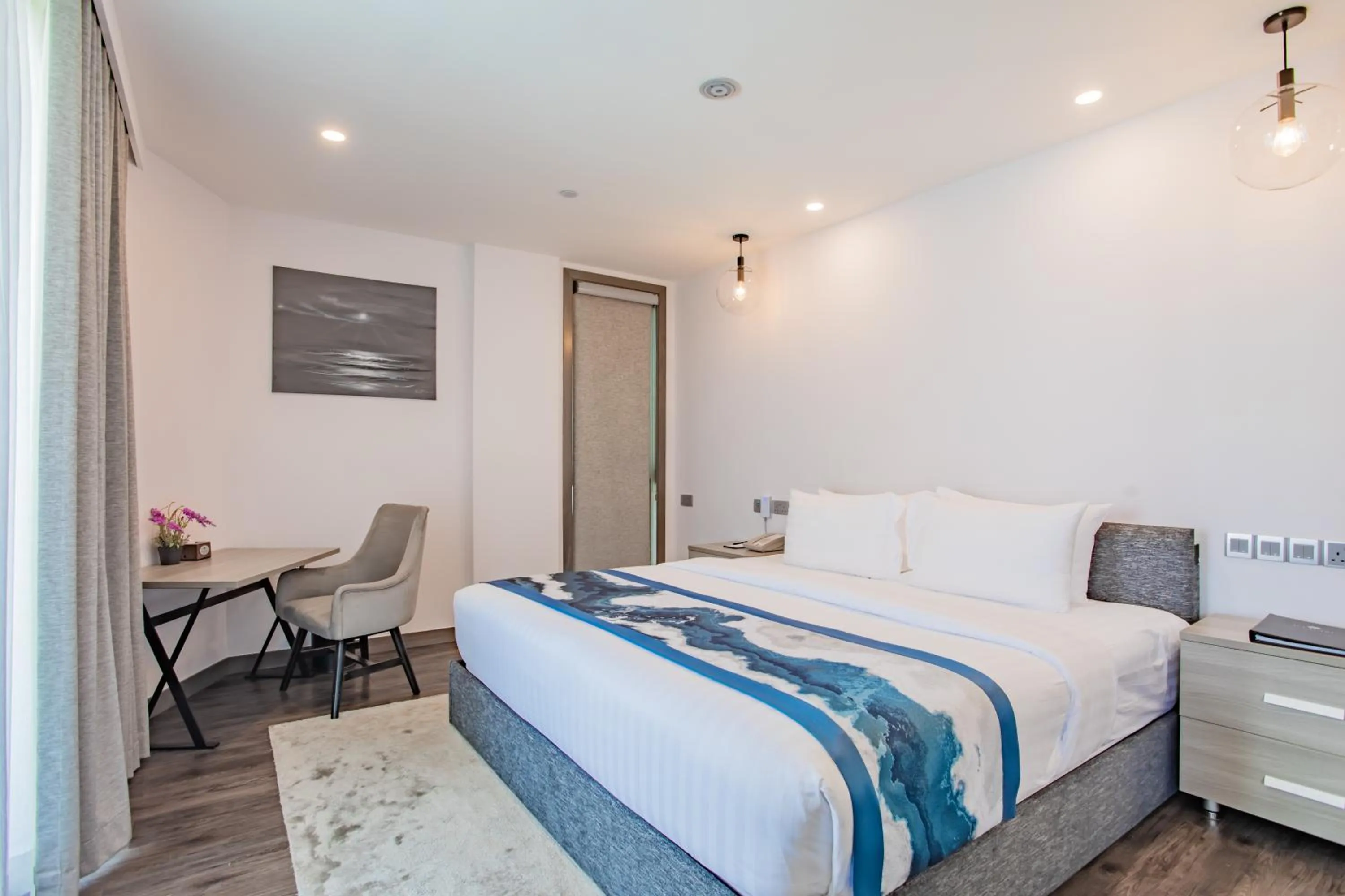 Bed in Maagiri Hotel